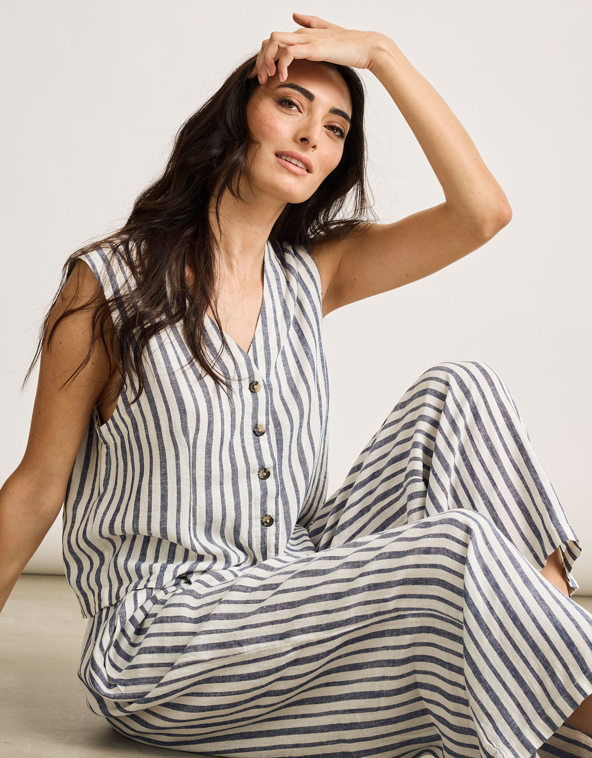 Long Blue Pants - Sailory