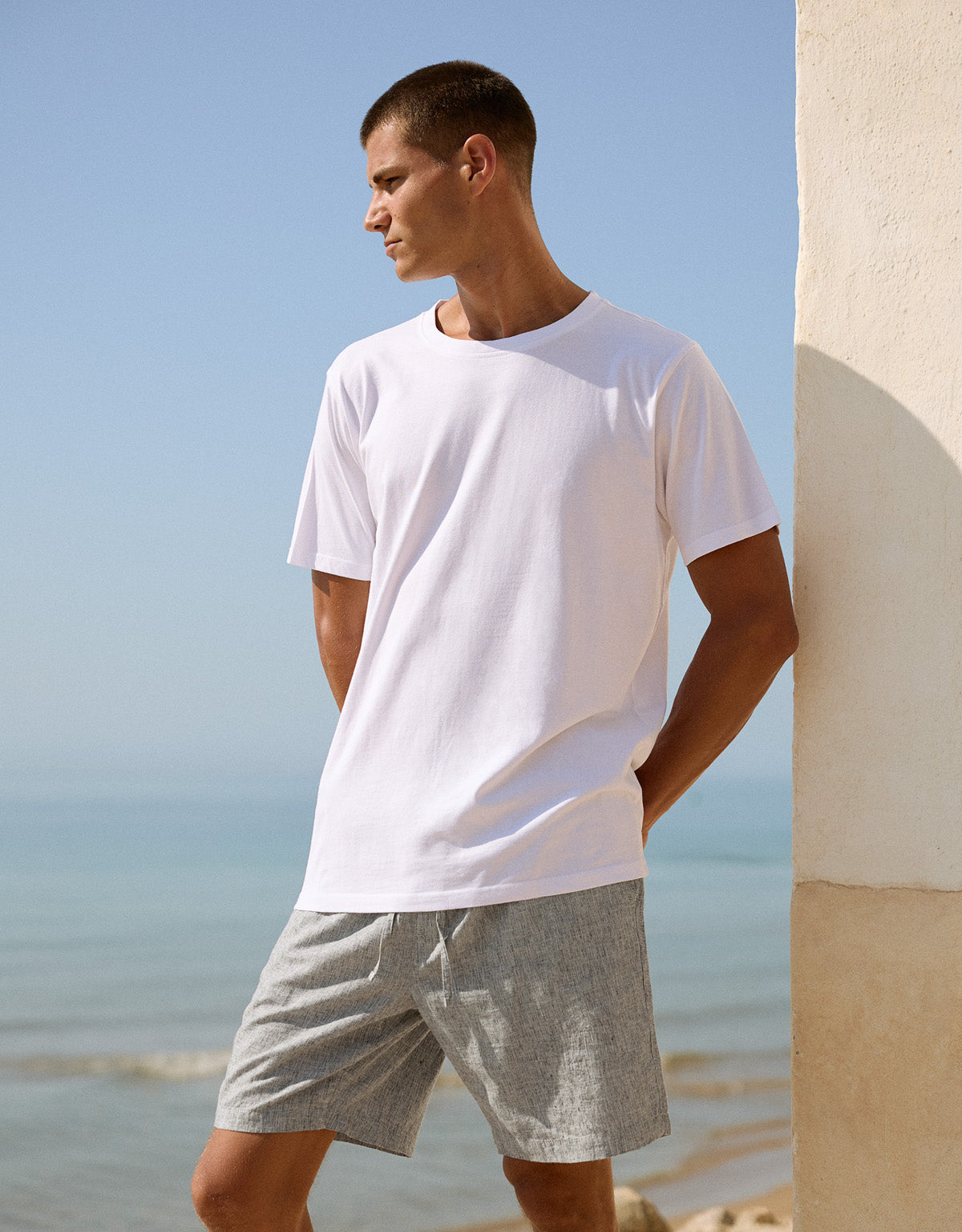 Camiseta Manga Corta Blanco - Etern 4