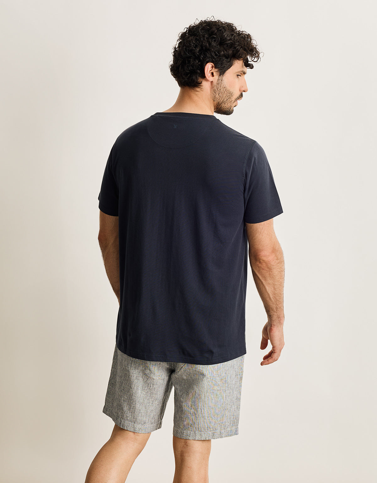 Camiseta Manga Corta Azul Marino - Etern 3