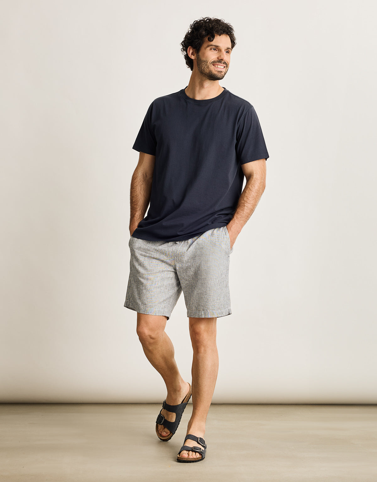 Camiseta Manga Corta Azul Marino - Etern 6