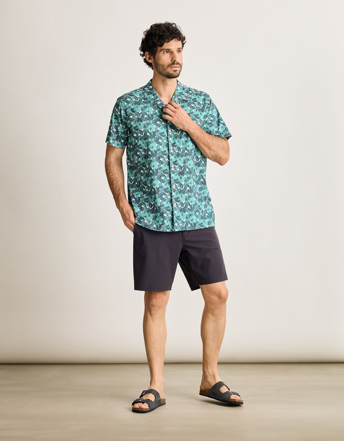 Camisa Manga Corta Verde - Supplies 7