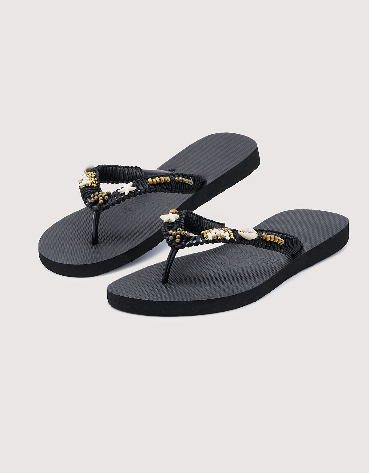  Flip Flops Schwarzer Zeh - Lagoon