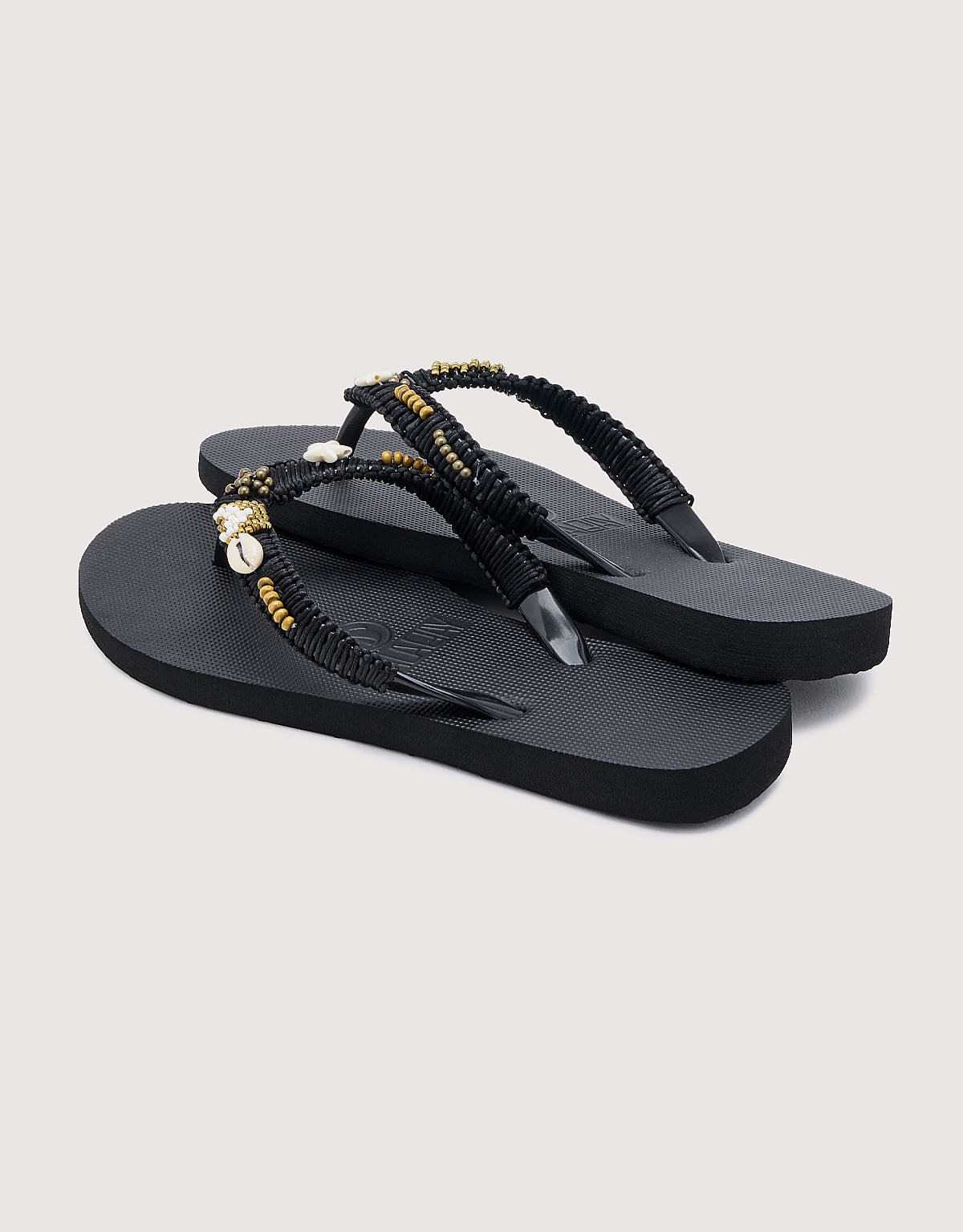  Flip Flops Schwarzer Zeh - Lagoon