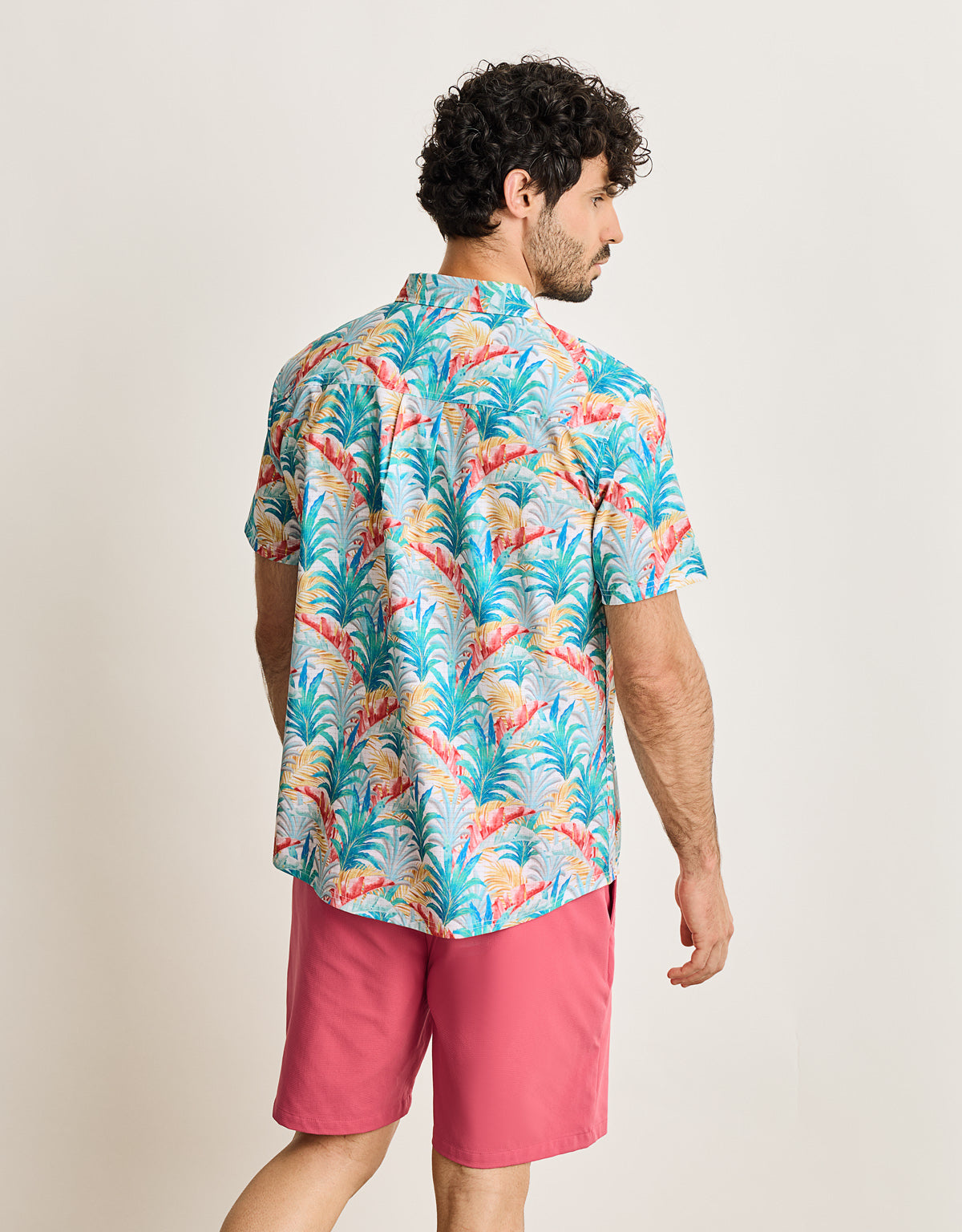 Mehrfarbiges kurzärmeliges Hemd - Bahama Coast
