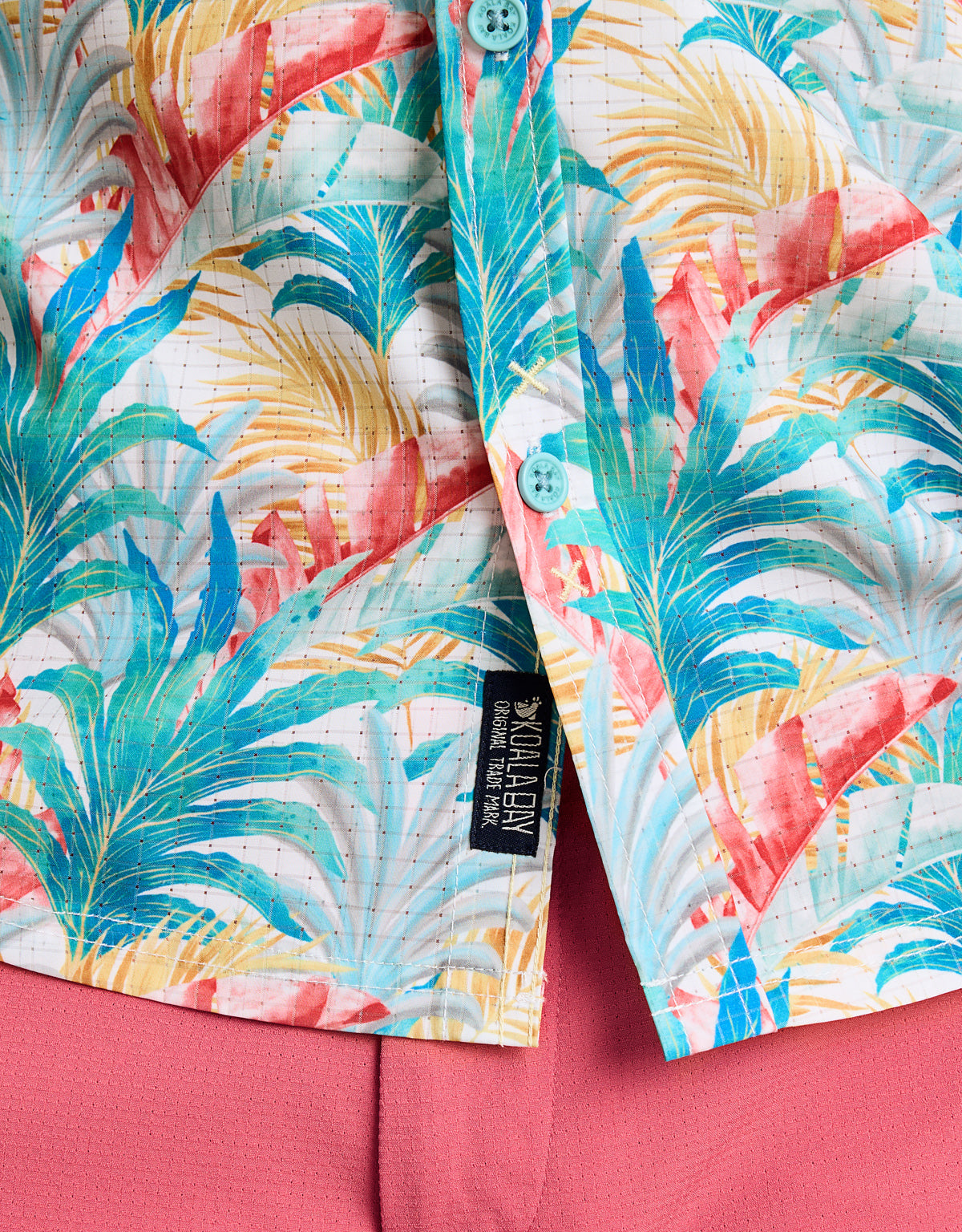 Mehrfarbiges kurzärmeliges Hemd - Bahama Coast