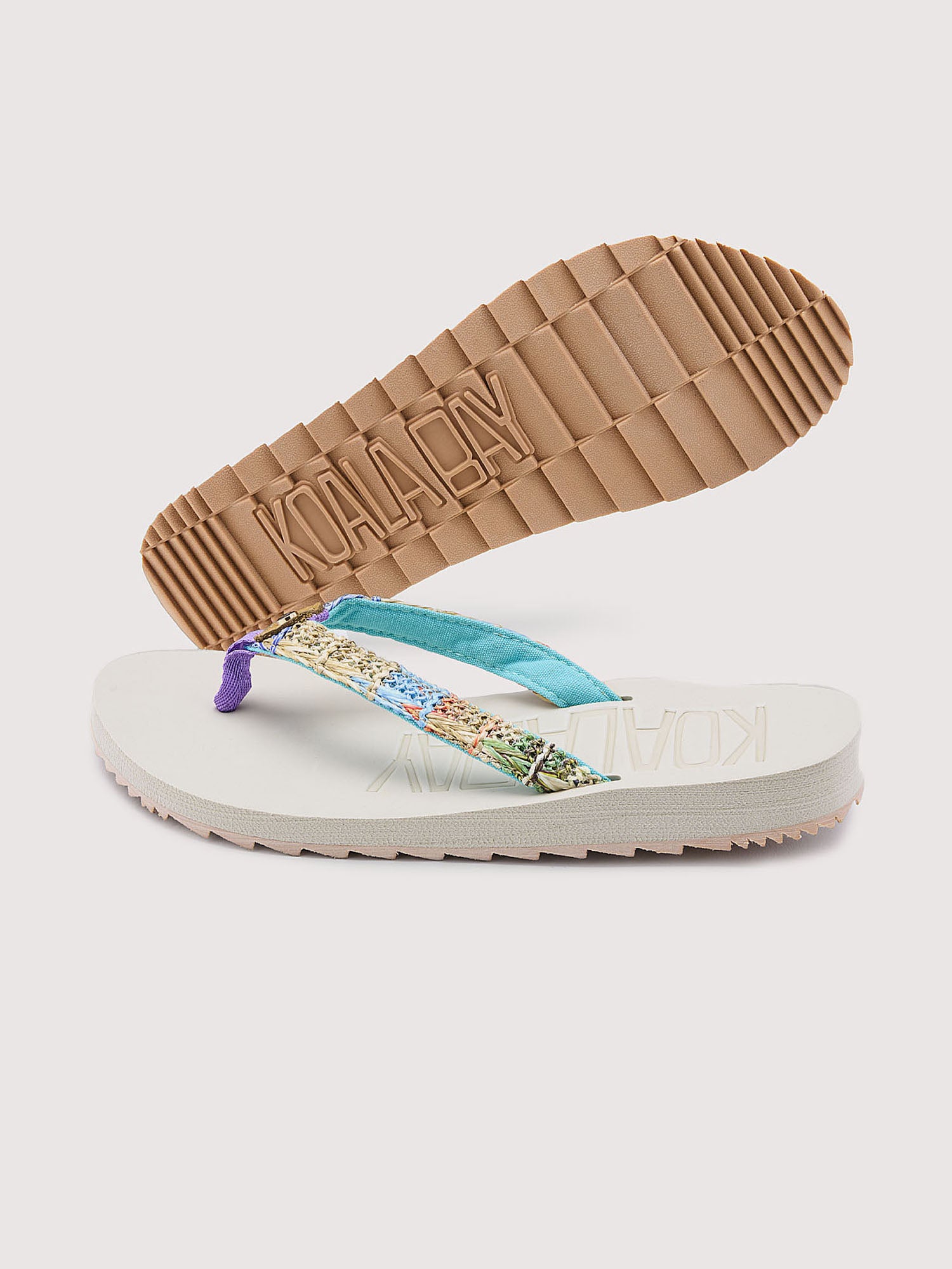 Chancla Cuña Beige - Corona 4