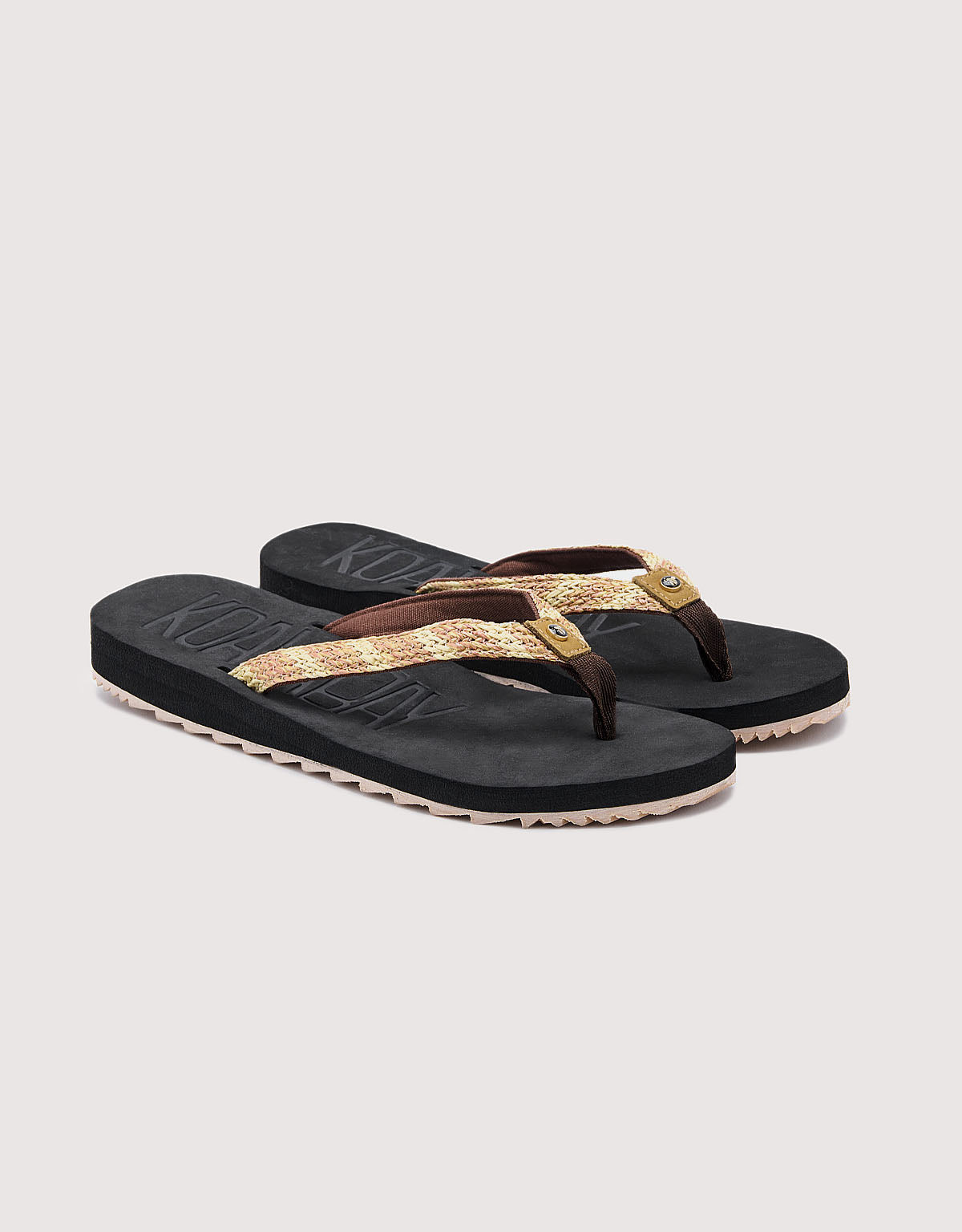 Brown Wedge Flip Flop - Corona