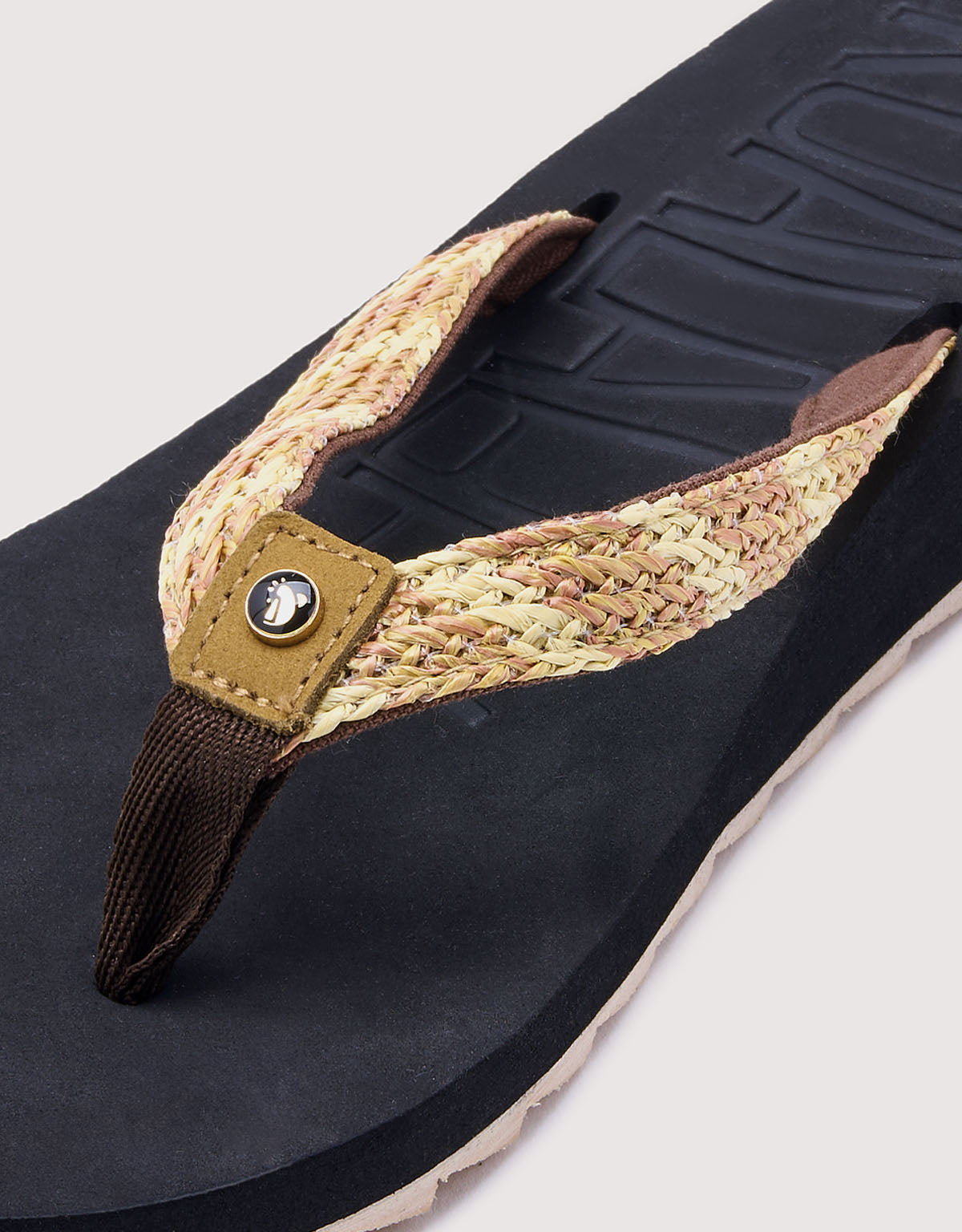 Brown Wedge Flip Flop - Corona