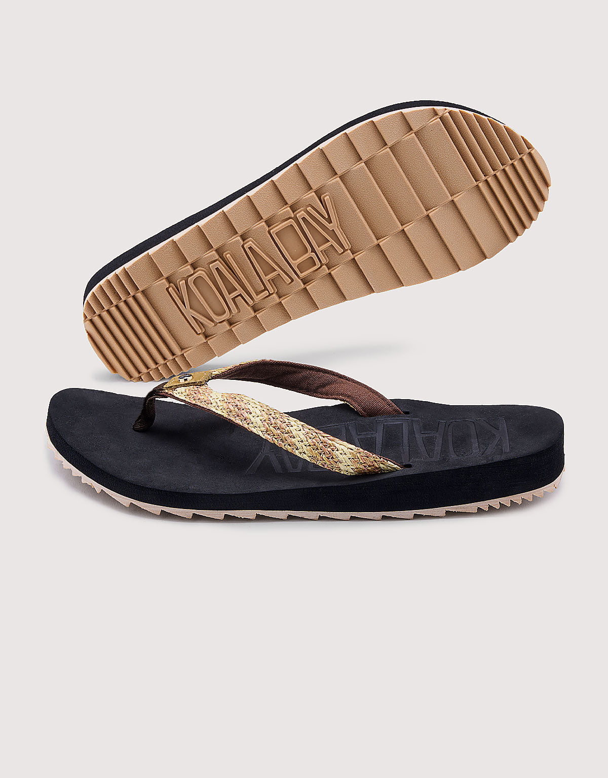 Brown Wedge Flip Flop - Corona
