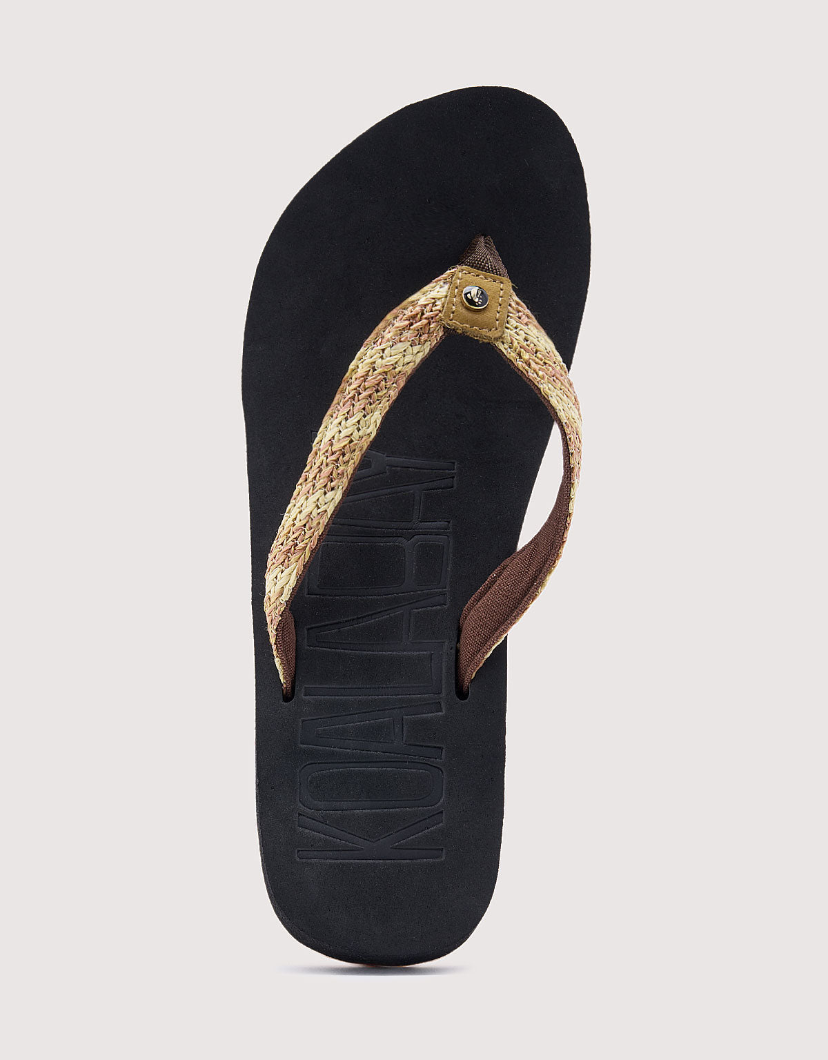 Brown Wedge Flip Flop - Corona