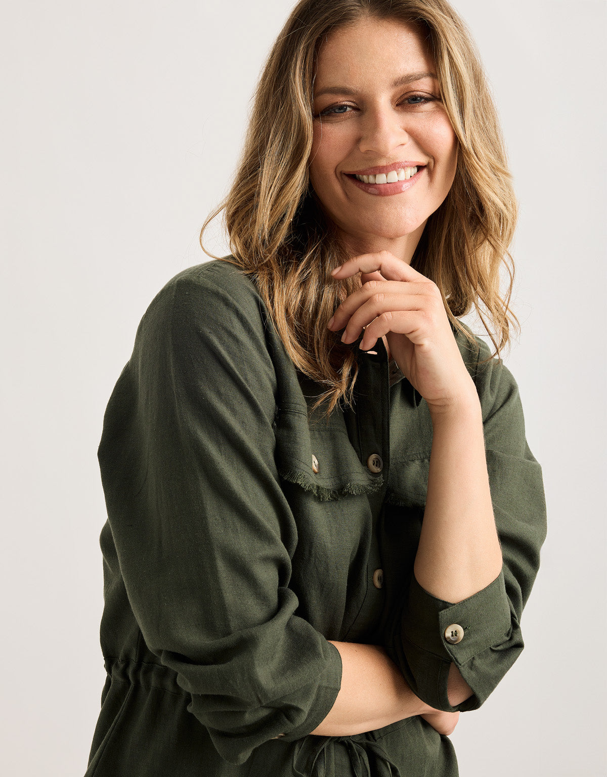 Chaqueta Caqui - Zentara 4