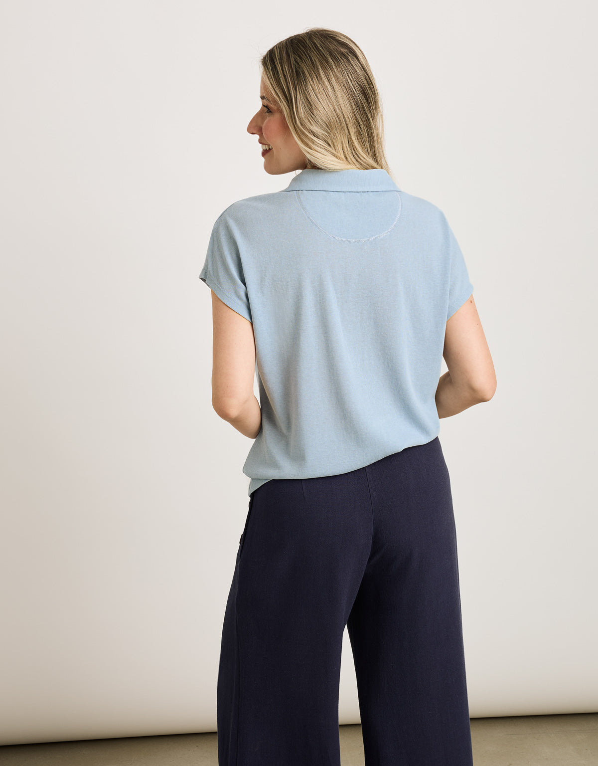 Camiseta Manga Corta Azul - Tandera 