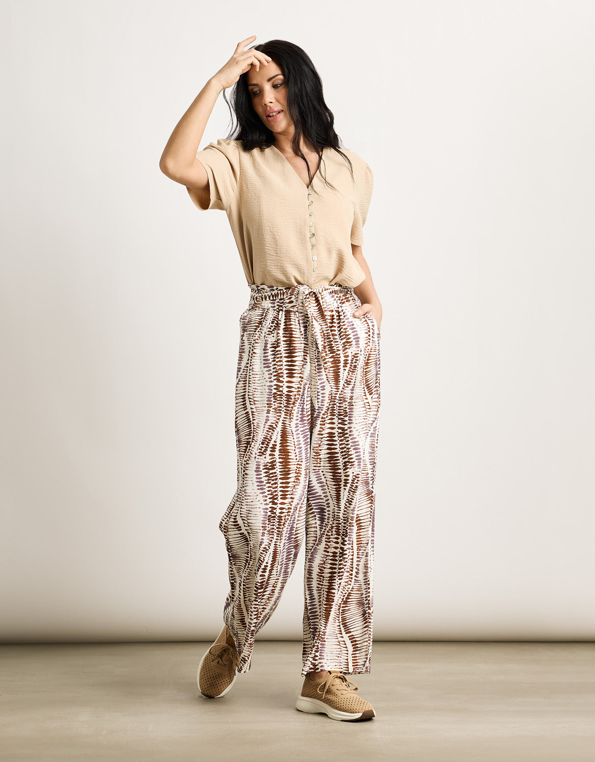 Pantalón Largo Morado - Lambania 6