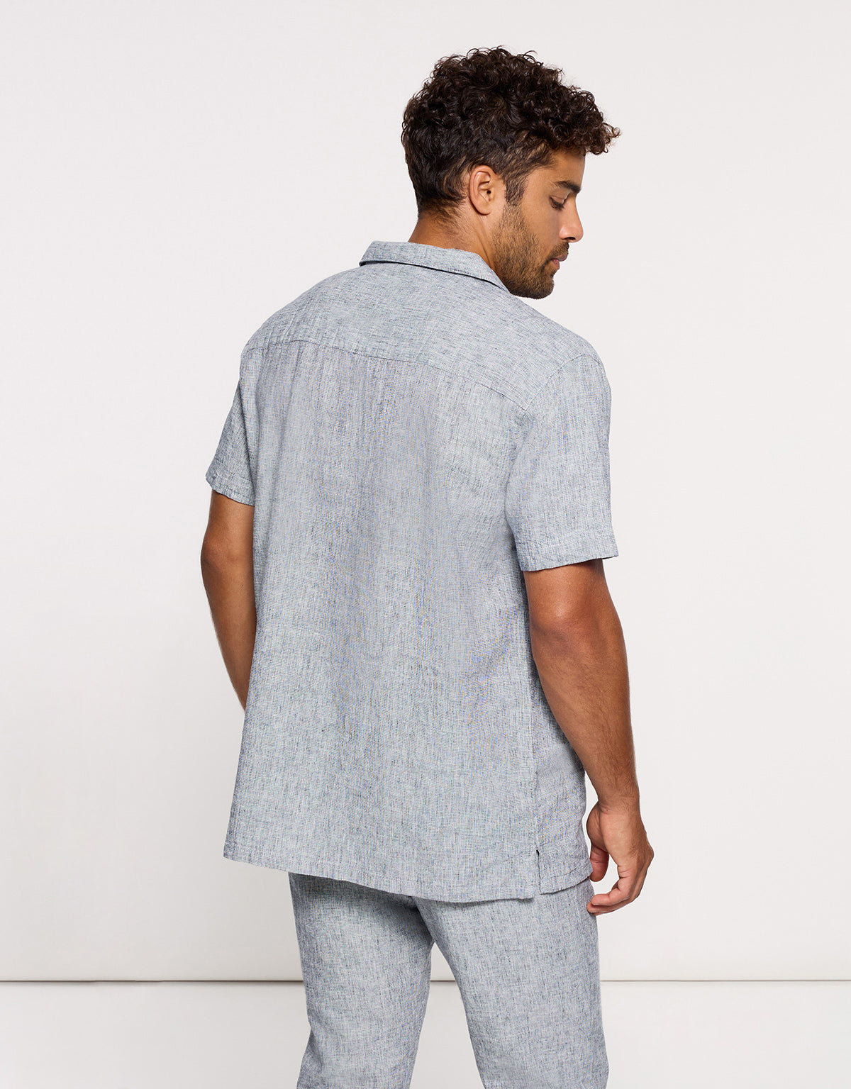 Blaues Leinenhemd - Deon