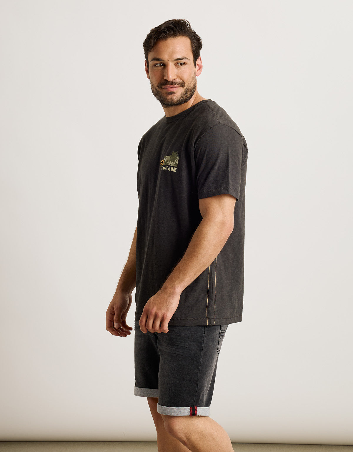 Camiseta Manga Corta Gris - Arrento 4