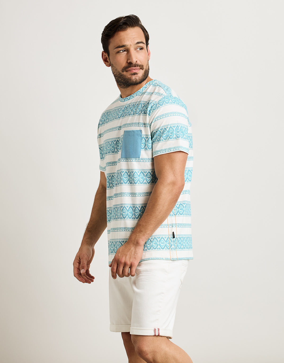 Camiseta Manga Corta Turquesa - Ilovix 3