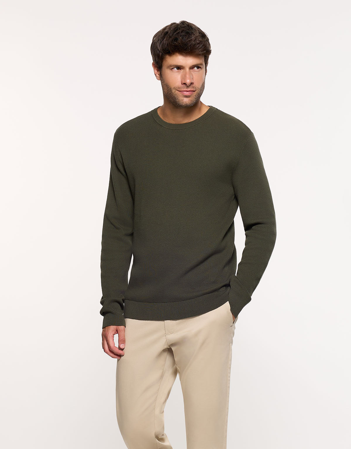 Jersey Manga Larga Verde - Drobo