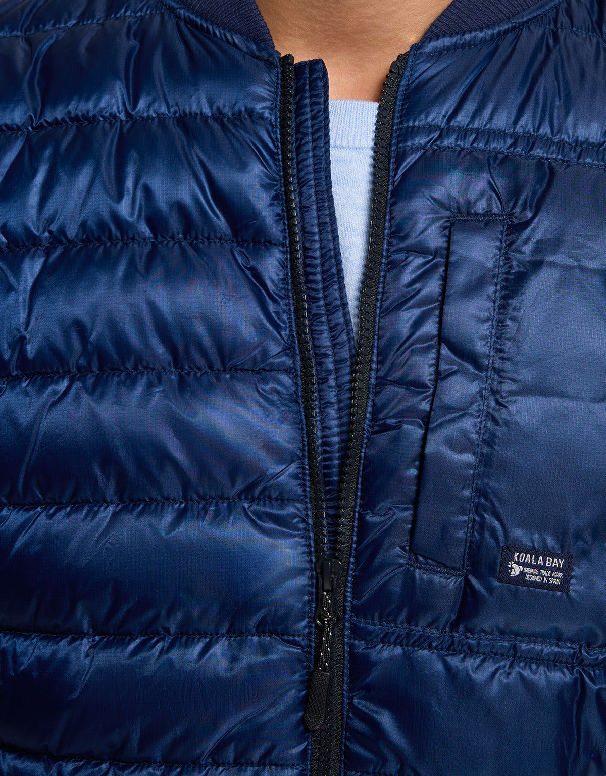 Chaleco Acolchado Azul Marino - Dinao 4