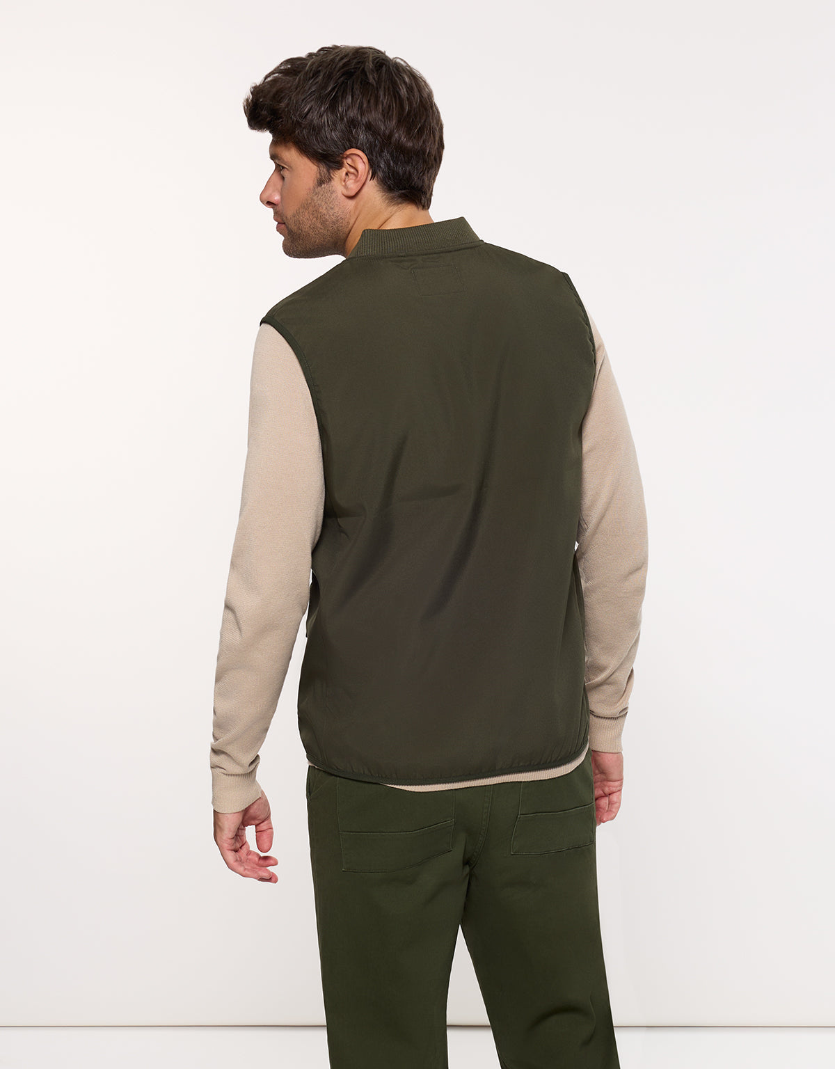 Chaleco Acolchado Verde - Dinao 4