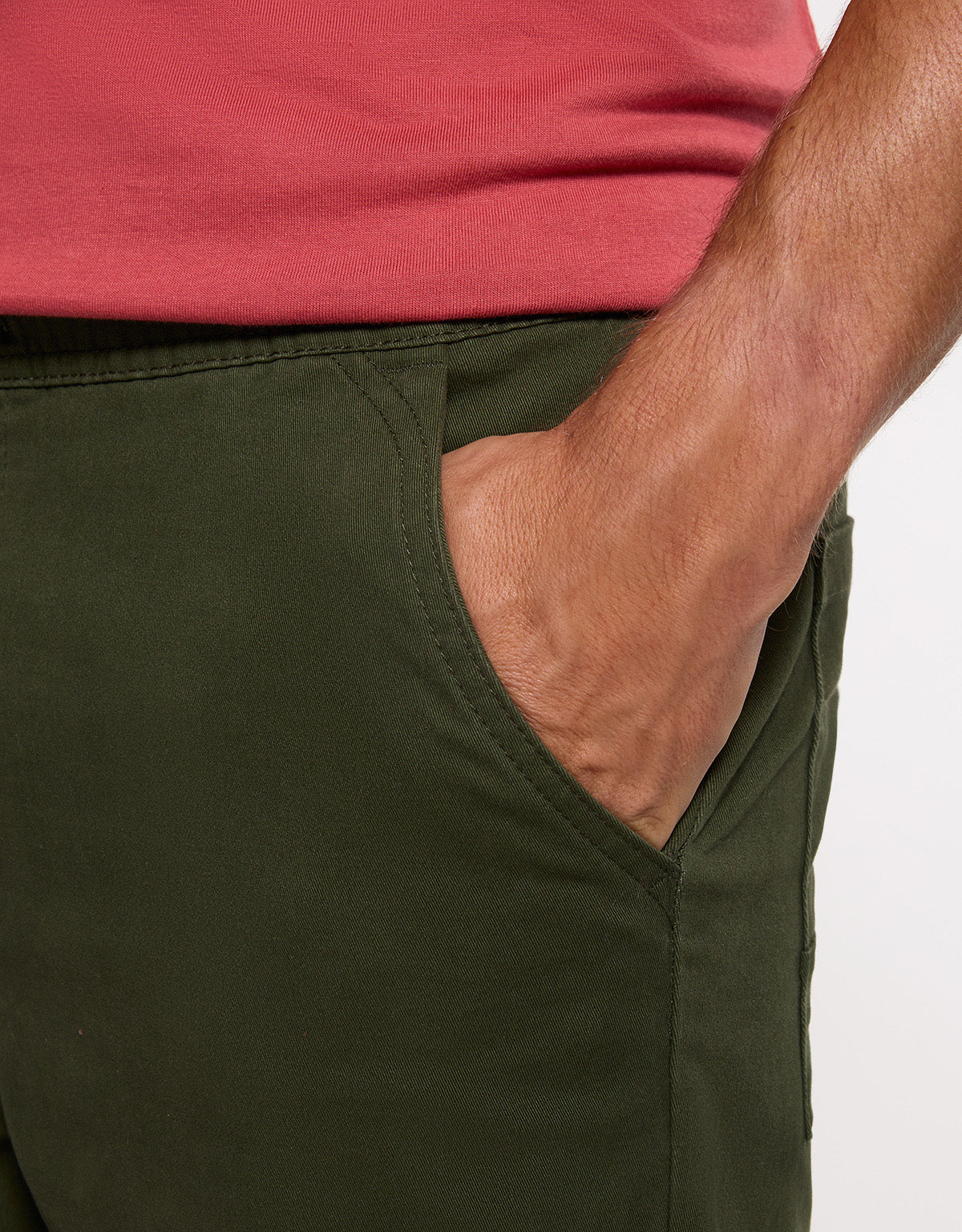 Pantalón Largo Verde Oscuro - Mim 5