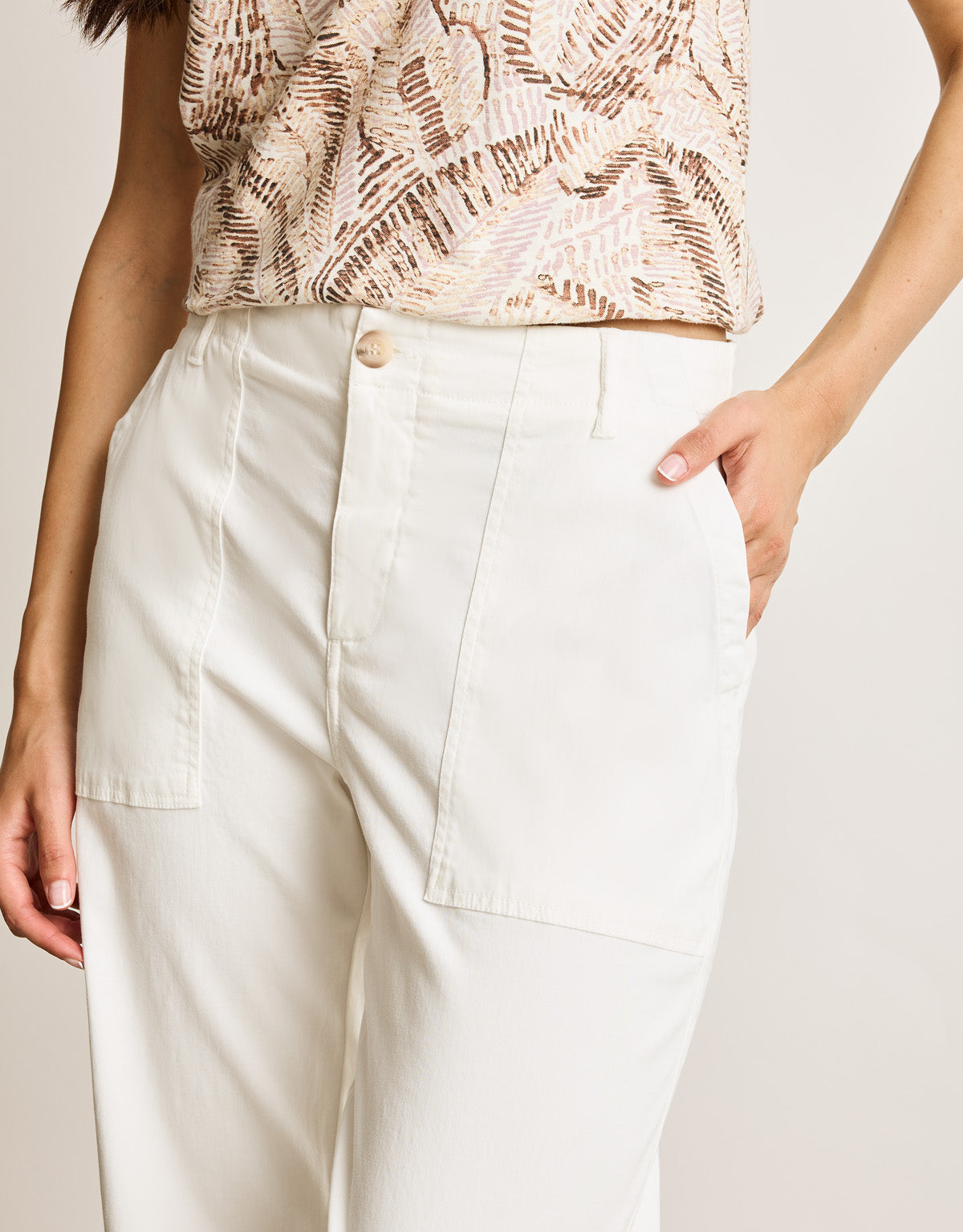 Pantalon Largo Blanco - Casiara 4