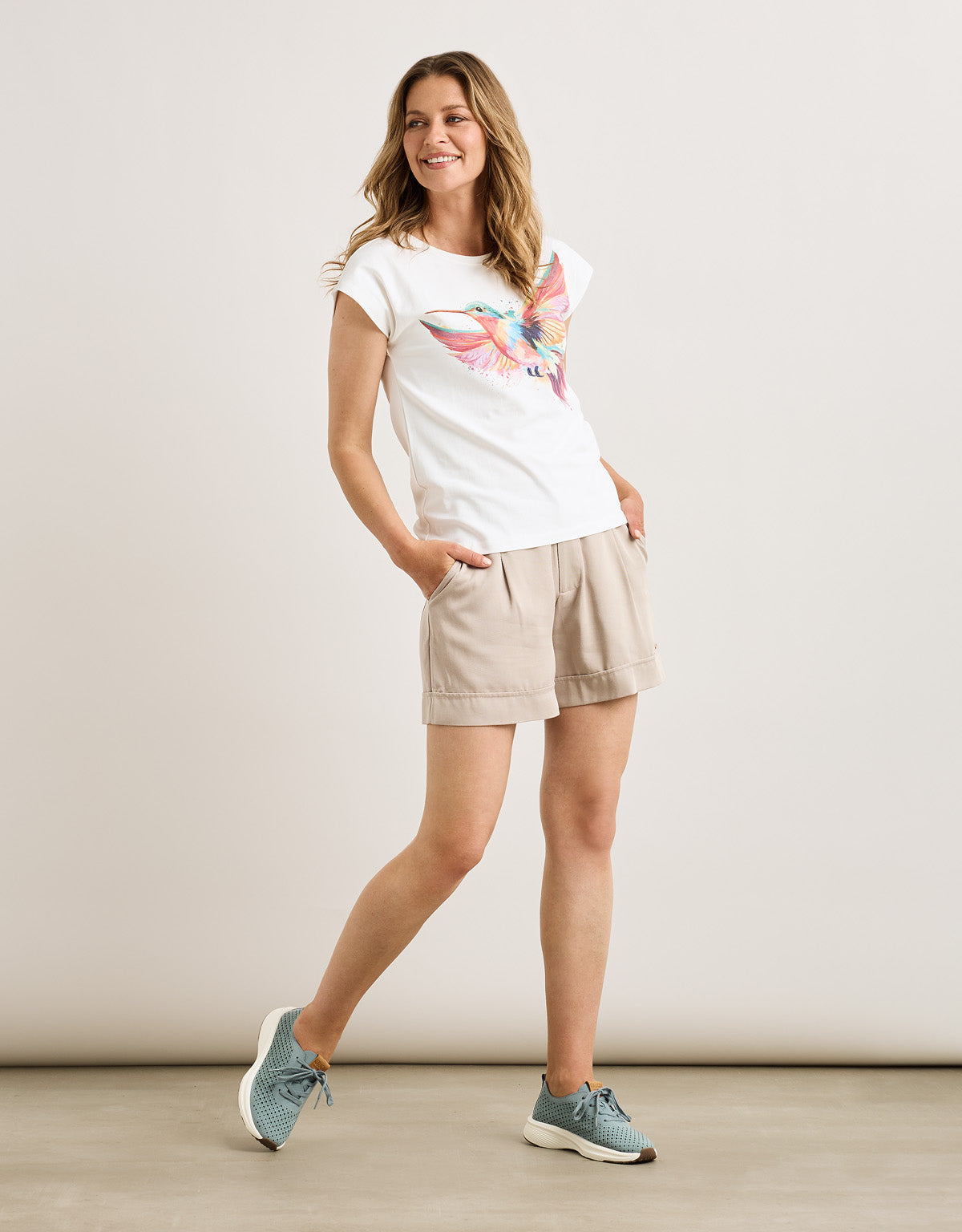 Camiseta Manga Corta Blanco - Blestar  6