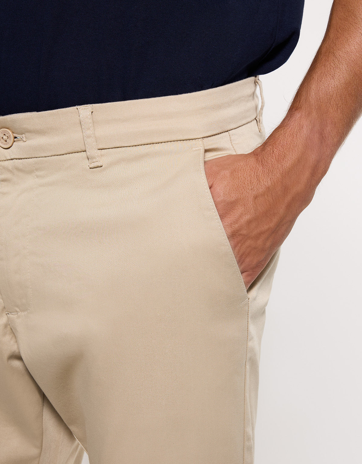 Pantalón Largo Beige - Enati 4