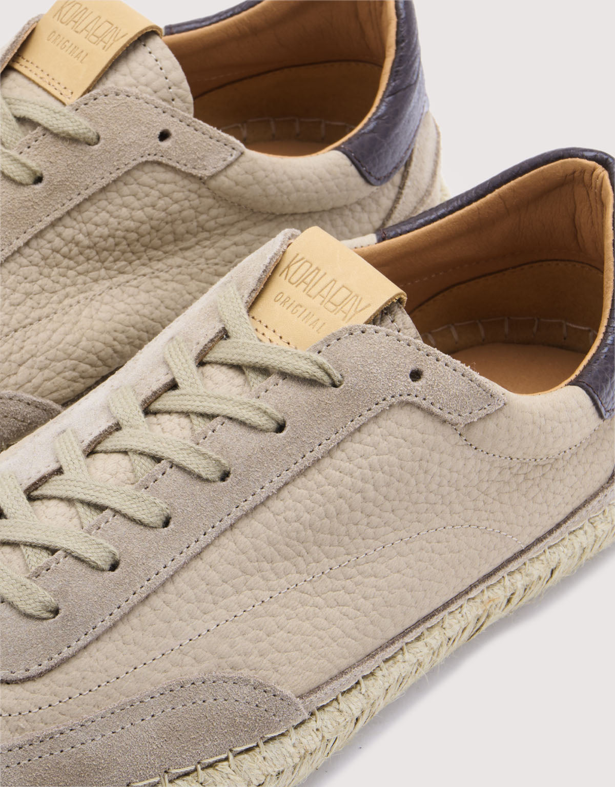 Taupe Espadrilles - Odiseo