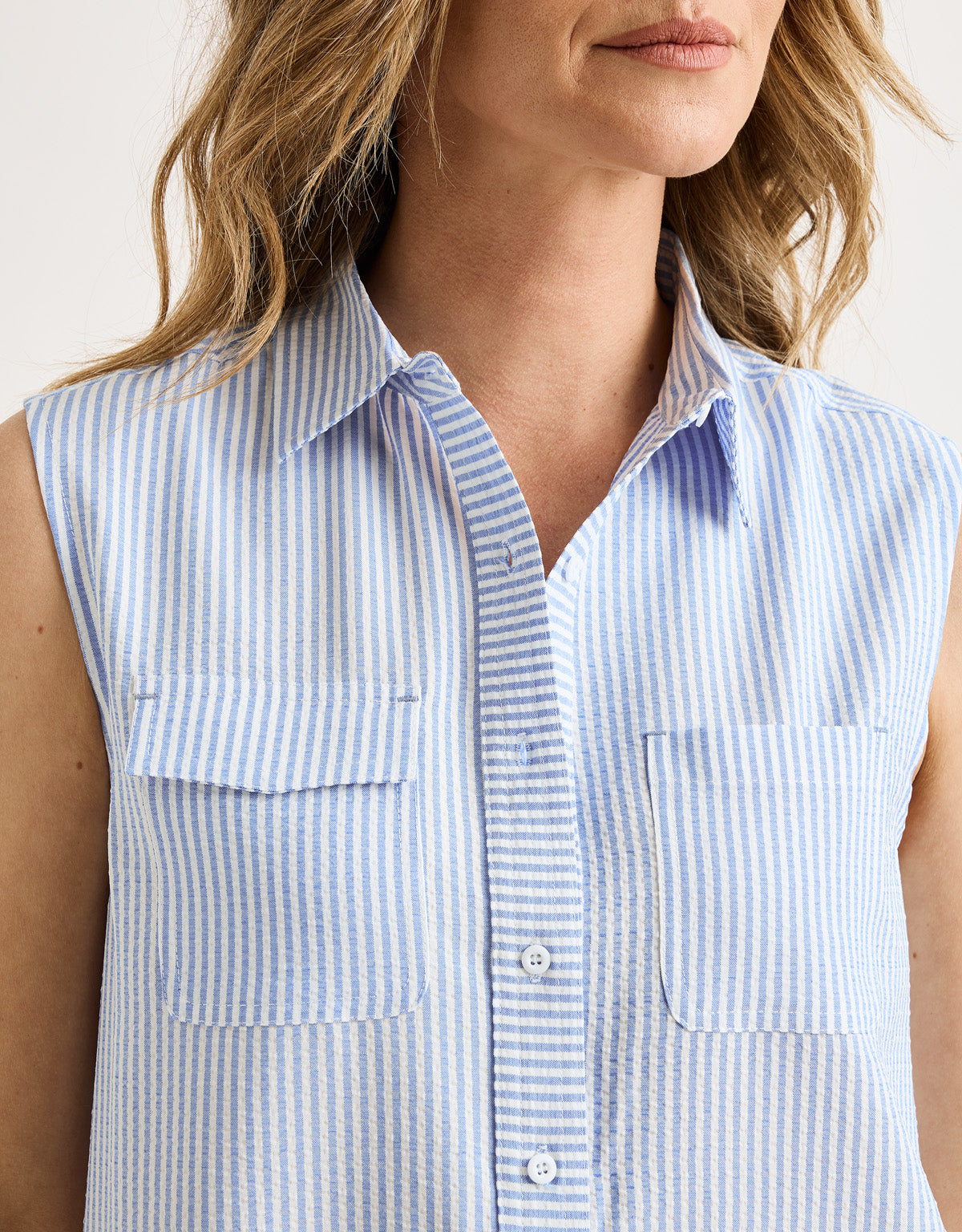 Vestido Corto Azul Rayas - Sulissa 3