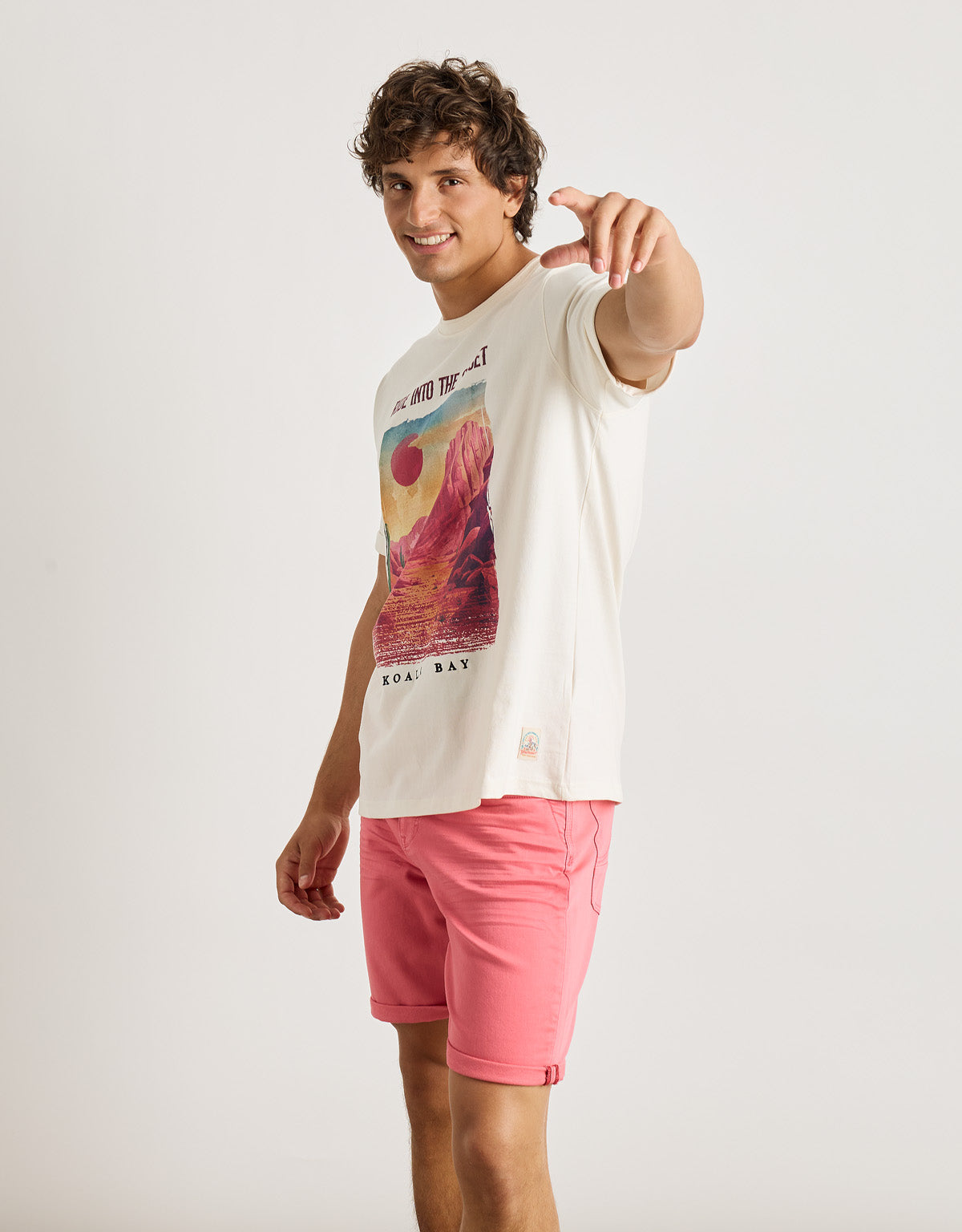 Camiseta Manga Corta Off White - Colorado 4