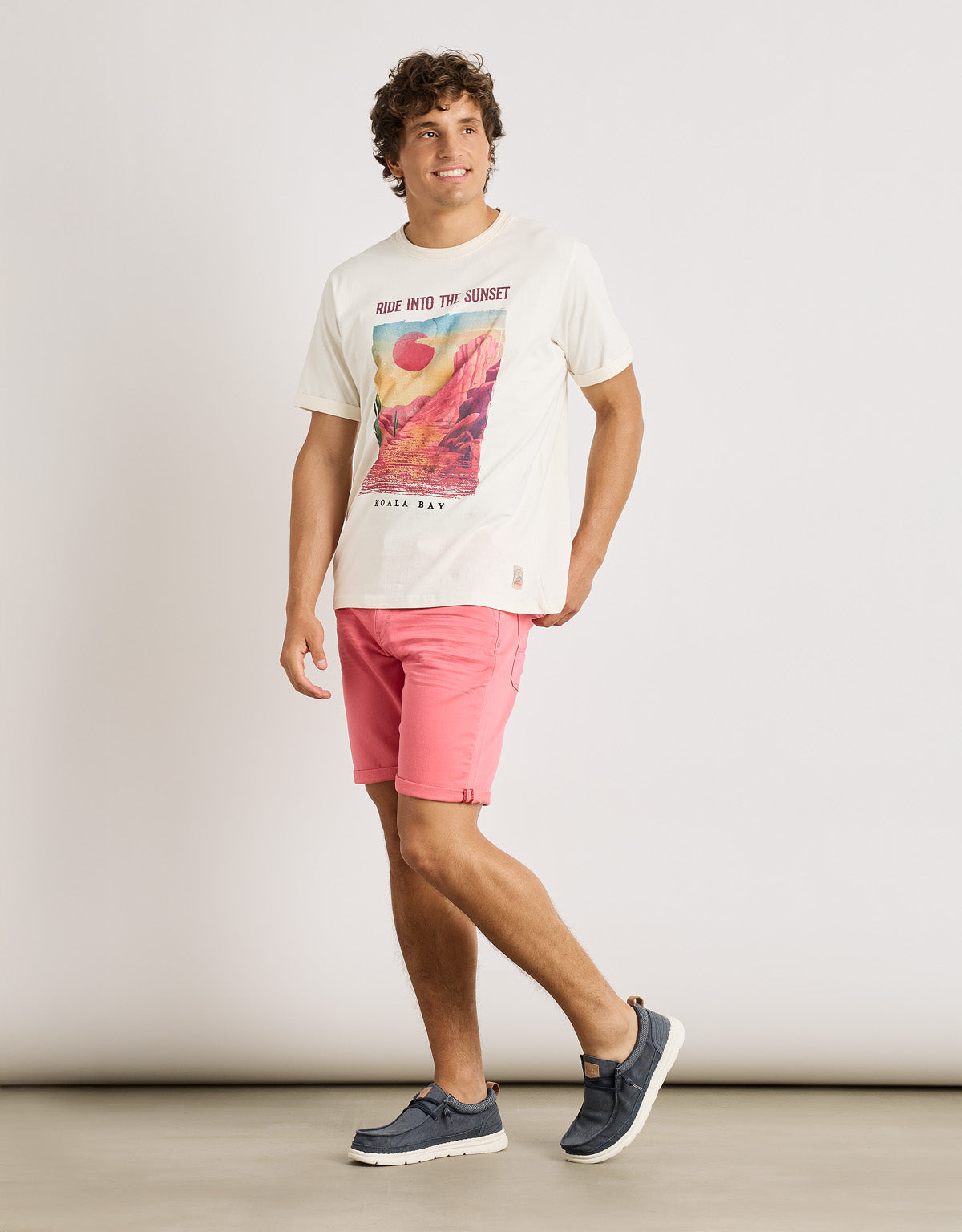 Camiseta Manga Corta Off White - Colorado 7