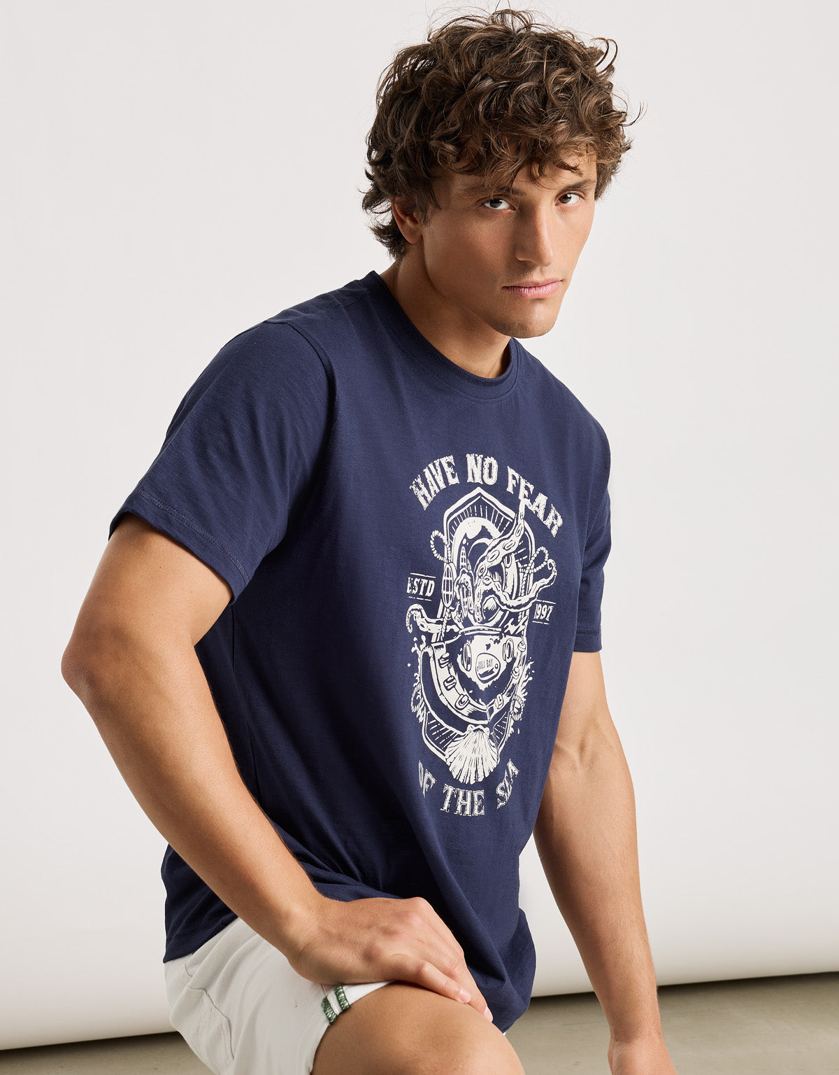 Camiseta Manga Corta Azul Marino - Zoso 4