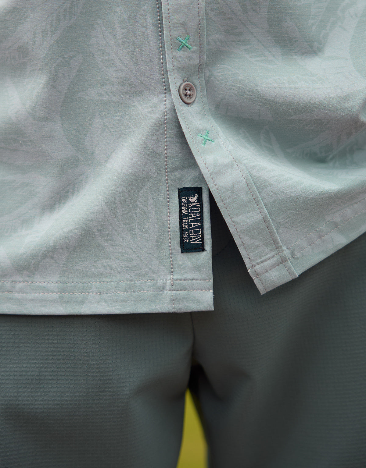 Gray Short Sleeve Shirt - Sweetpalm