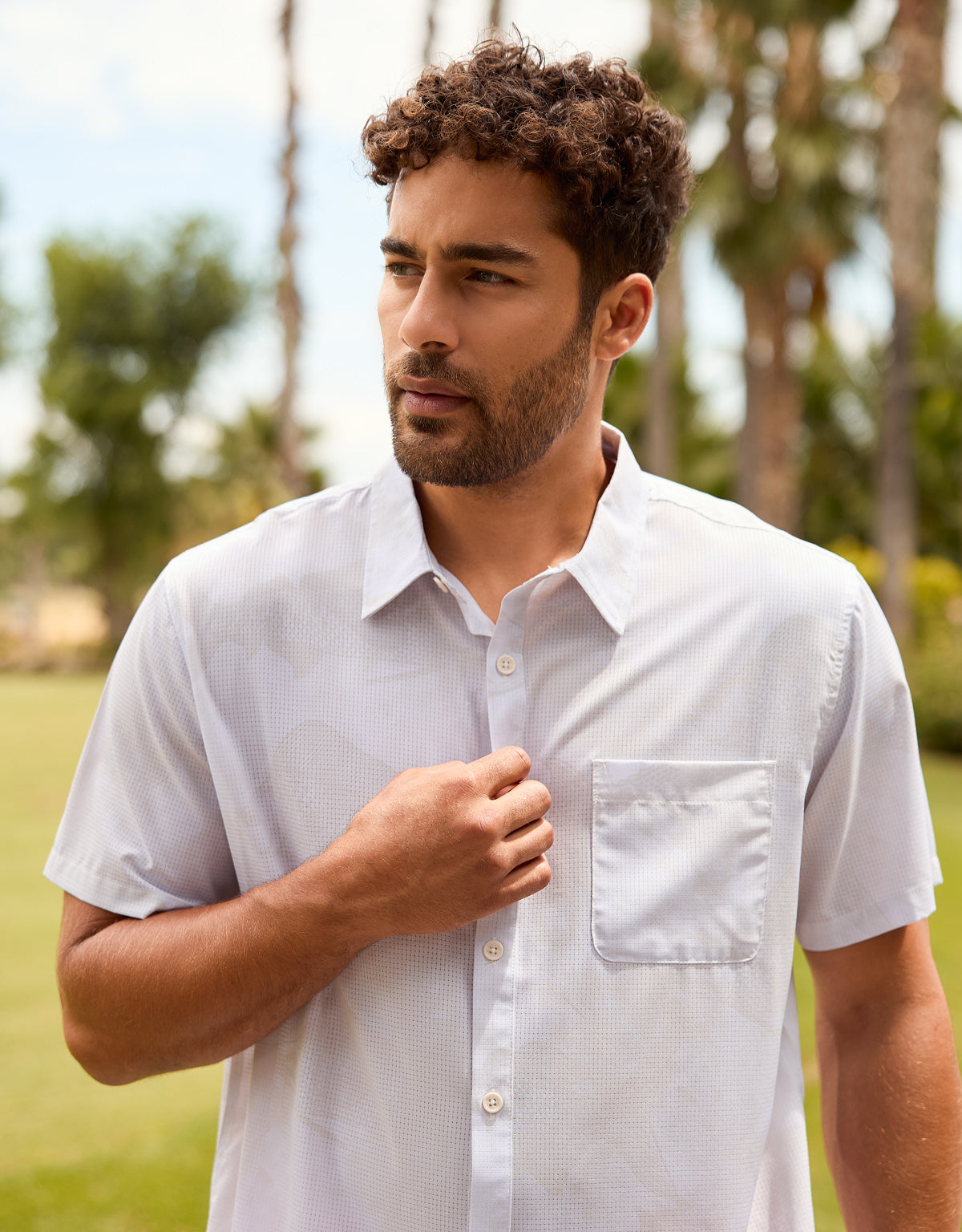 Camisa Manga Corta Off White - Pecesbill 2