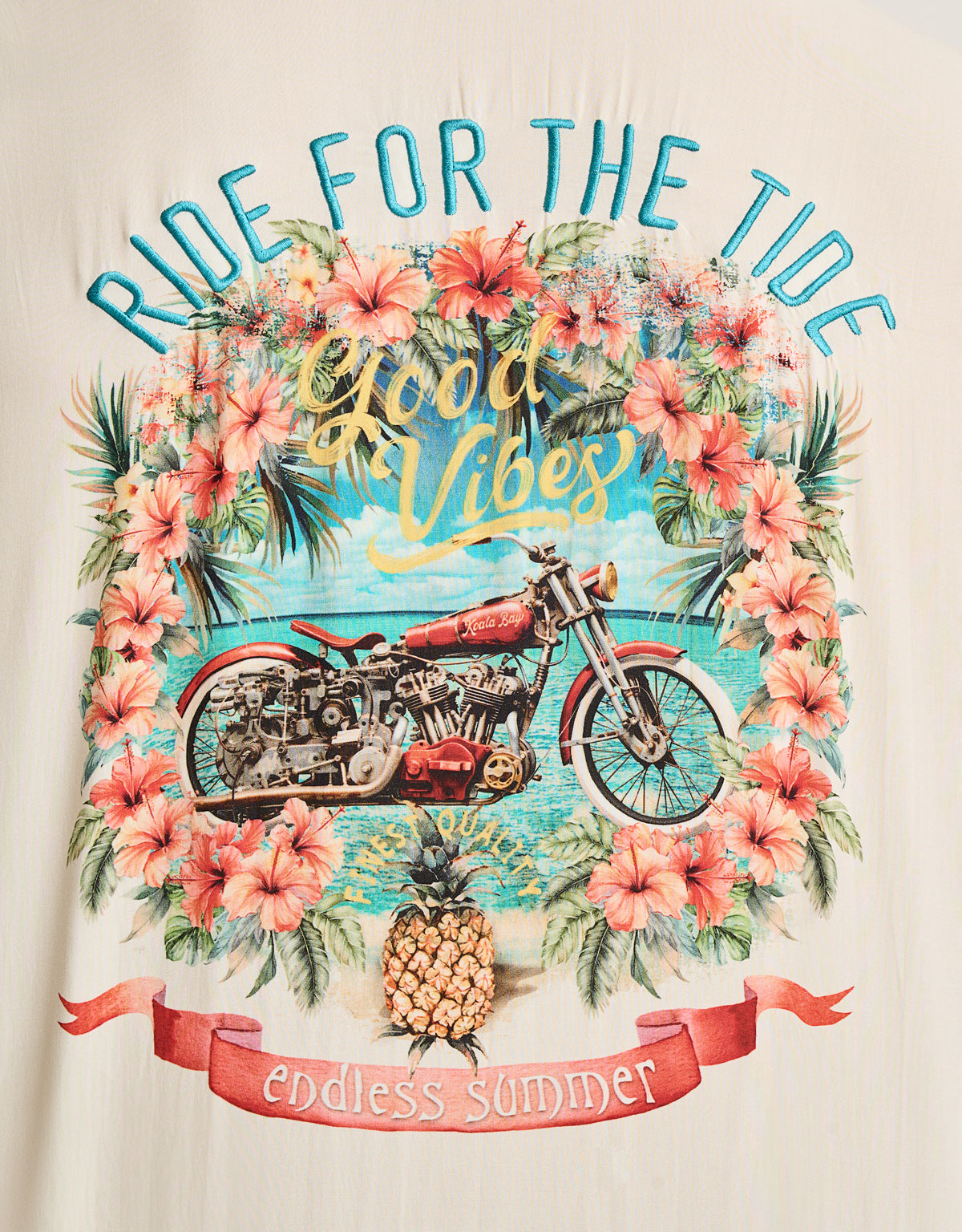 Camisa Manga Corta Beige - Charlie 6