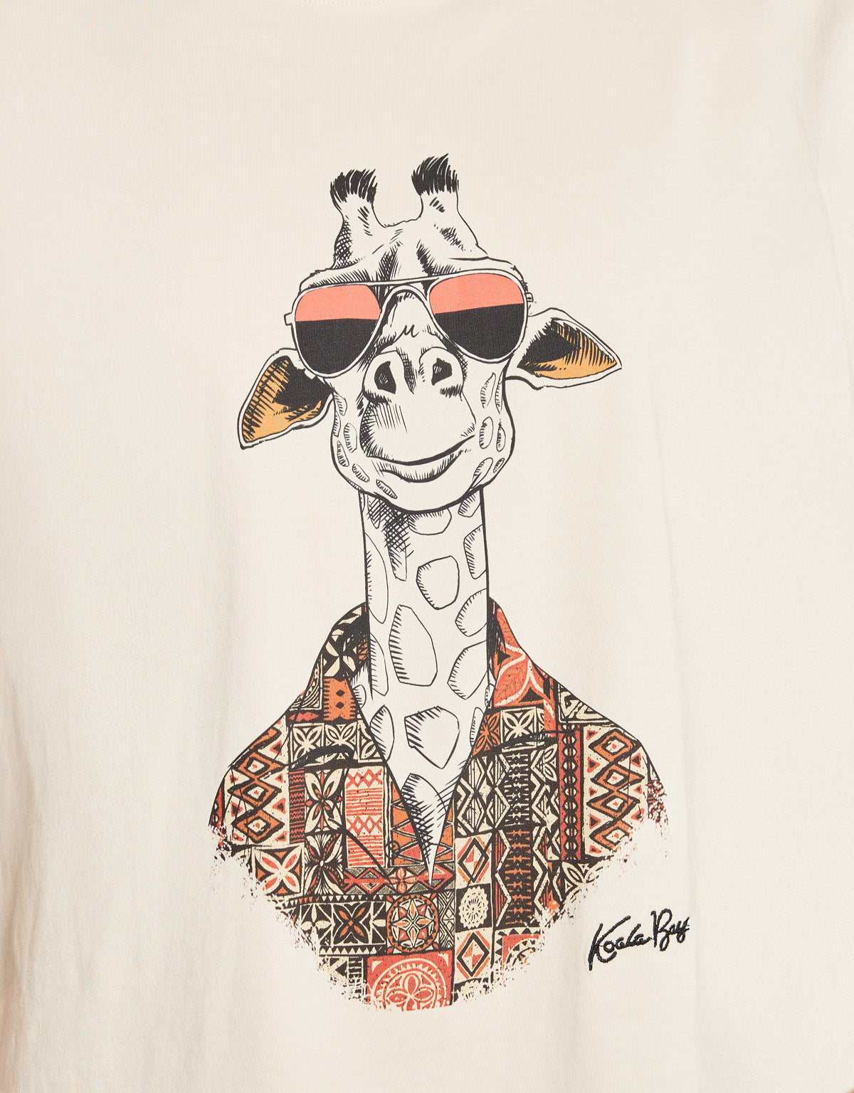 Beige Short Sleeve T-Shirt - Harrison