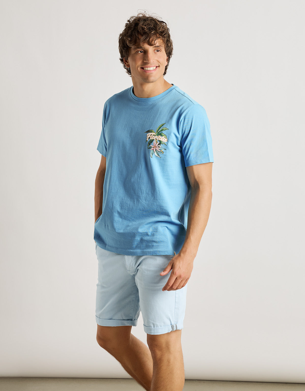 Camiseta Manga Corta Azul - Villagator 3