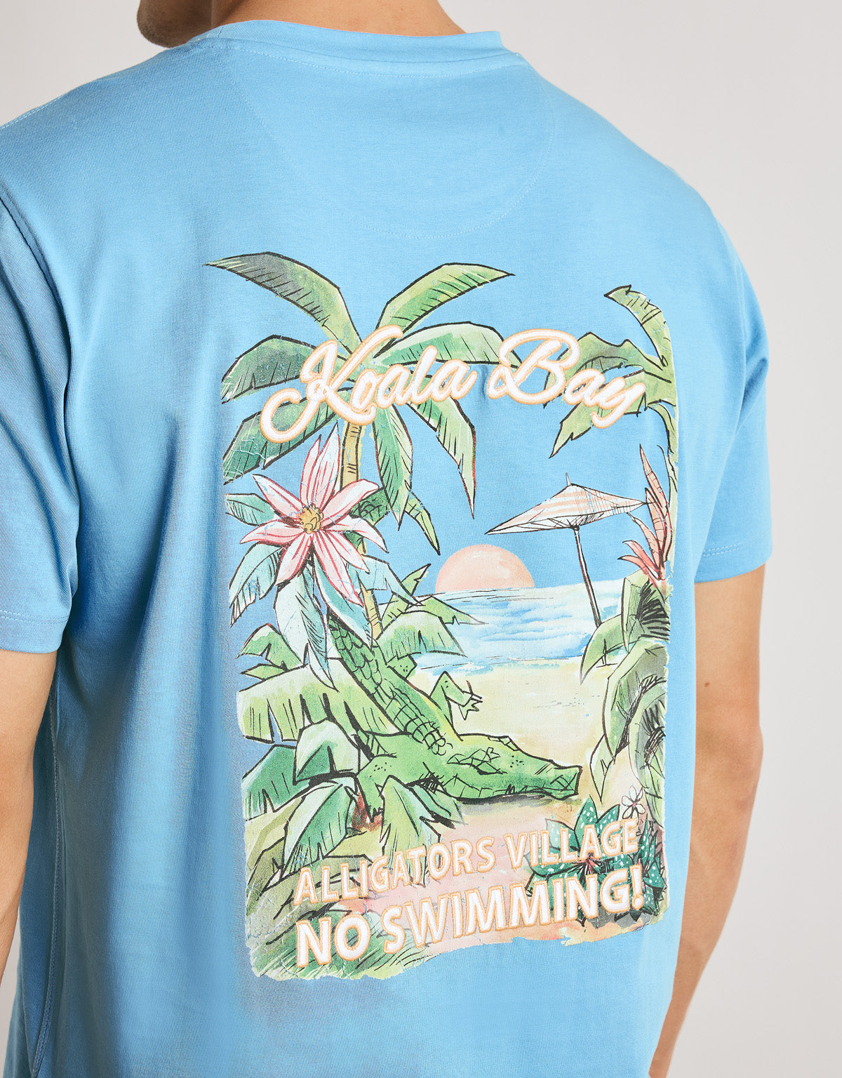 Camiseta Manga Corta Azul - Villagator 5