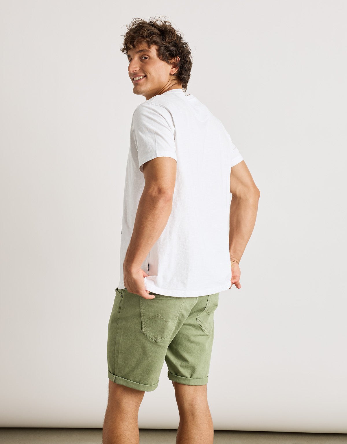 White T-shirt - Springsteen