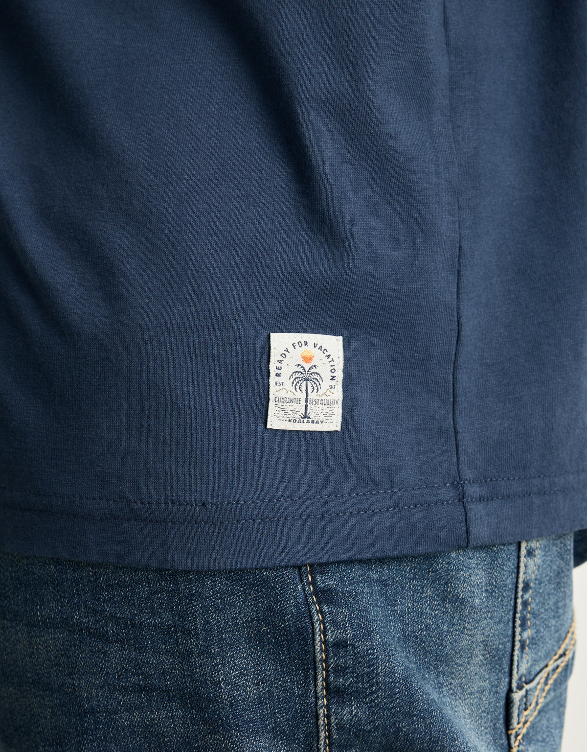 Camiseta Manga Corta Azul Marino - Rory 6