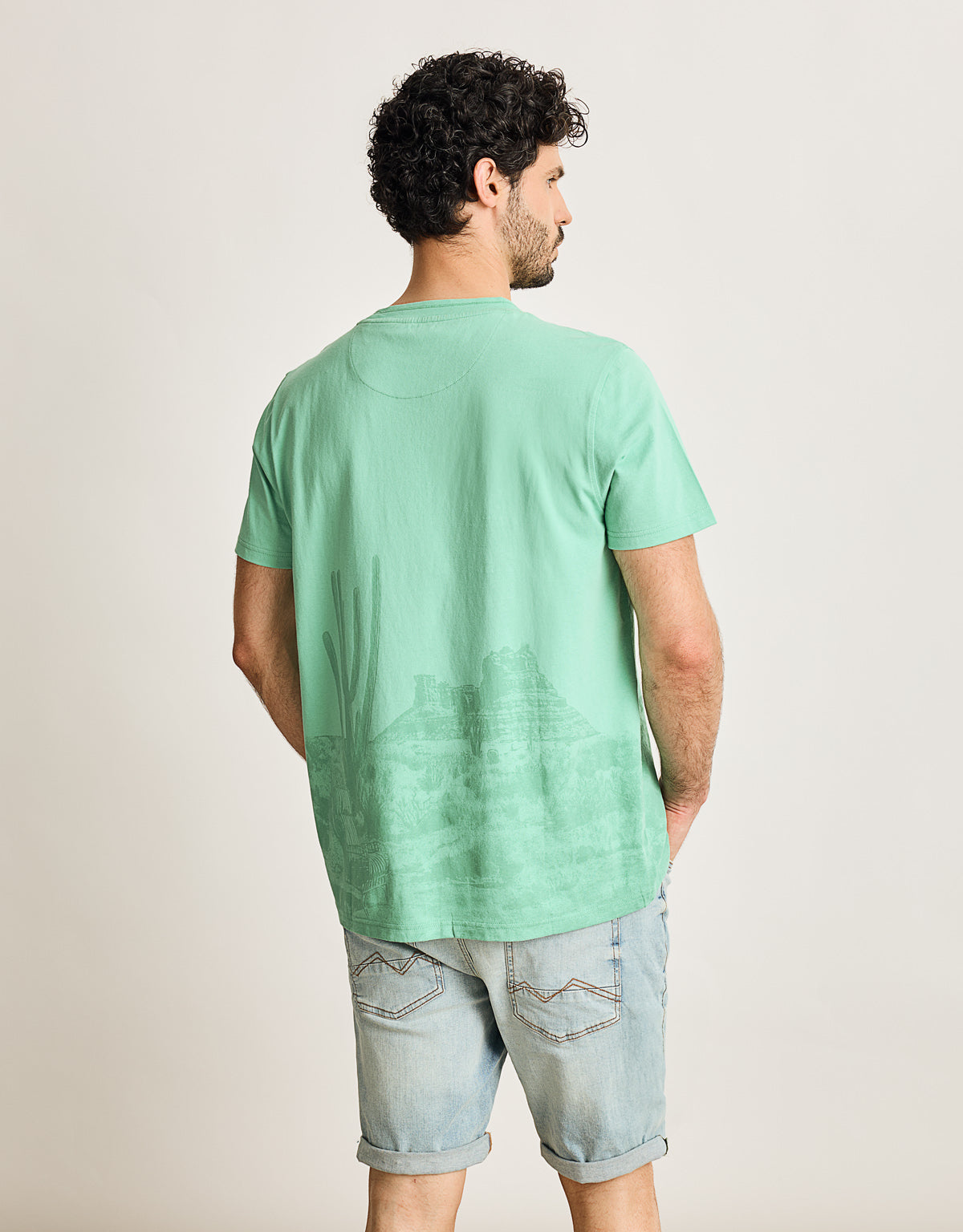 Camiseta Manga Corta Verde - Lawless 3