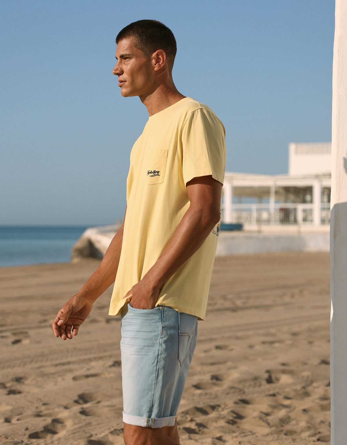 Camiseta Manga Corta Amarillo - Kiedis 3