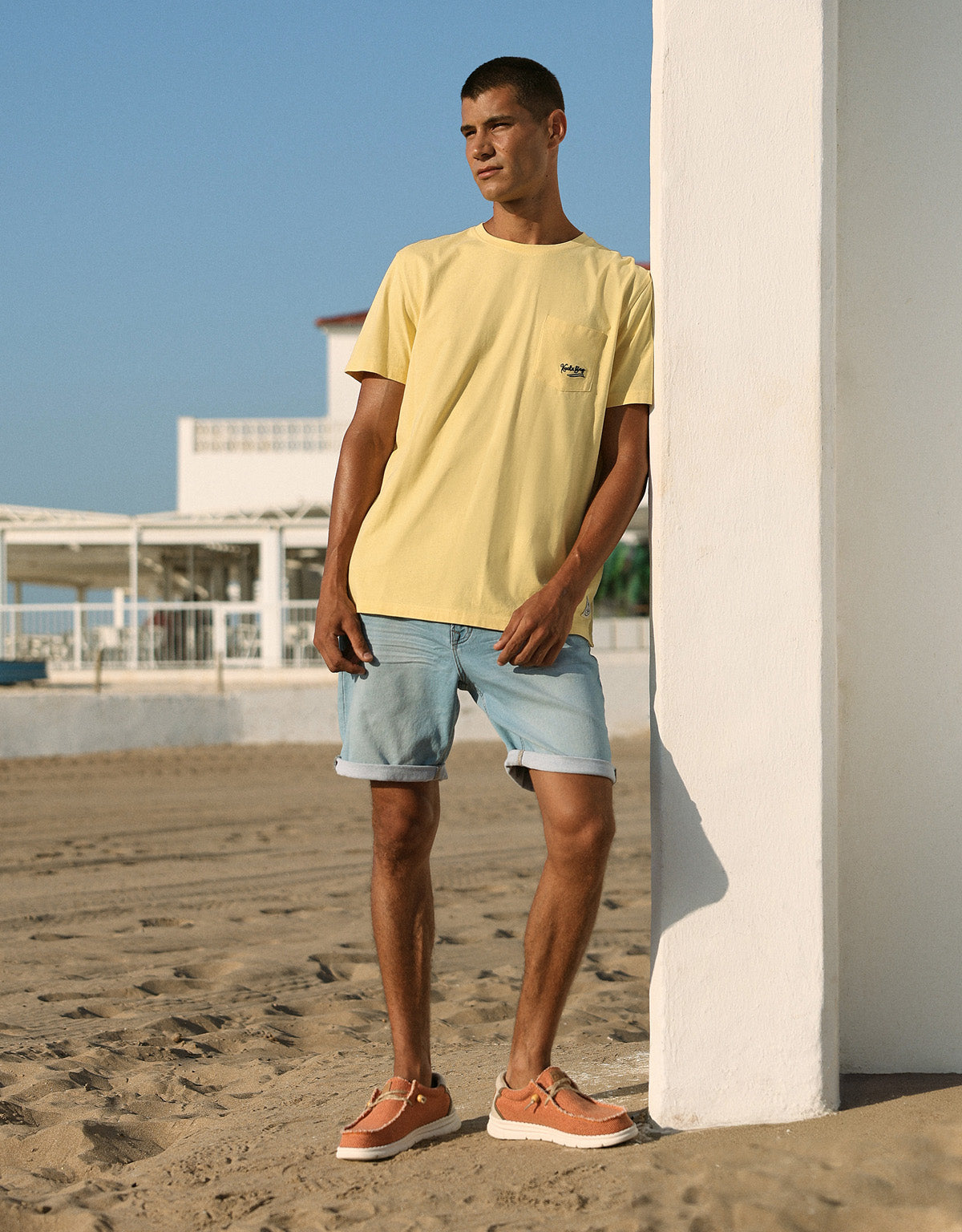 Camiseta Manga Corta Amarillo - Kiedis 6