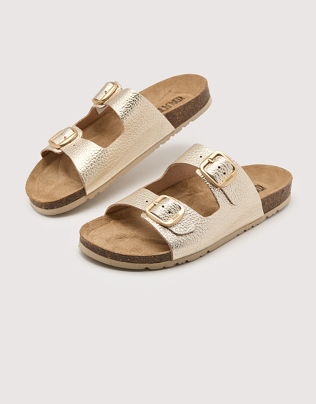 Metallische Bio-Sandale - Vertucci