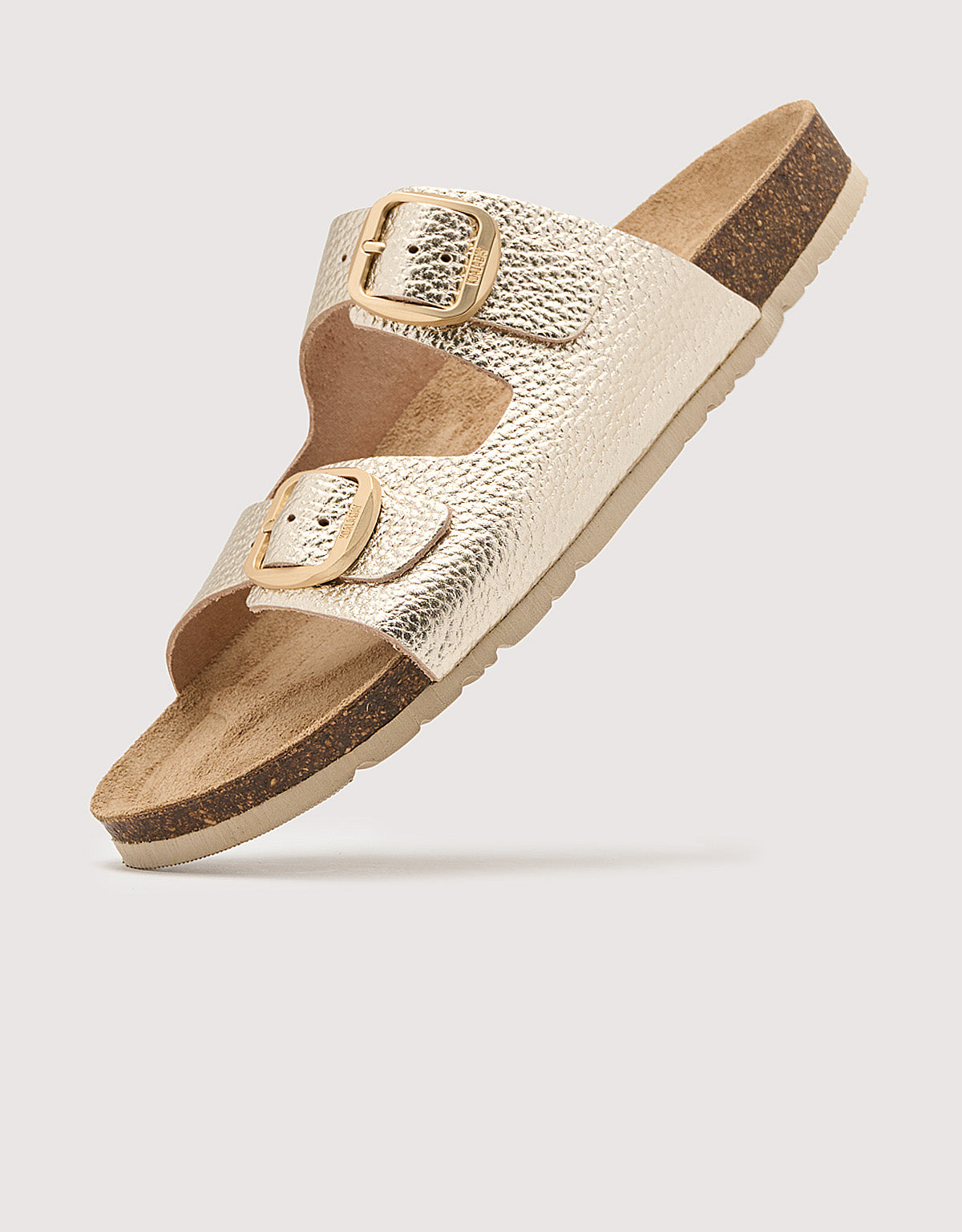 Metallische Bio-Sandale - Vertucci