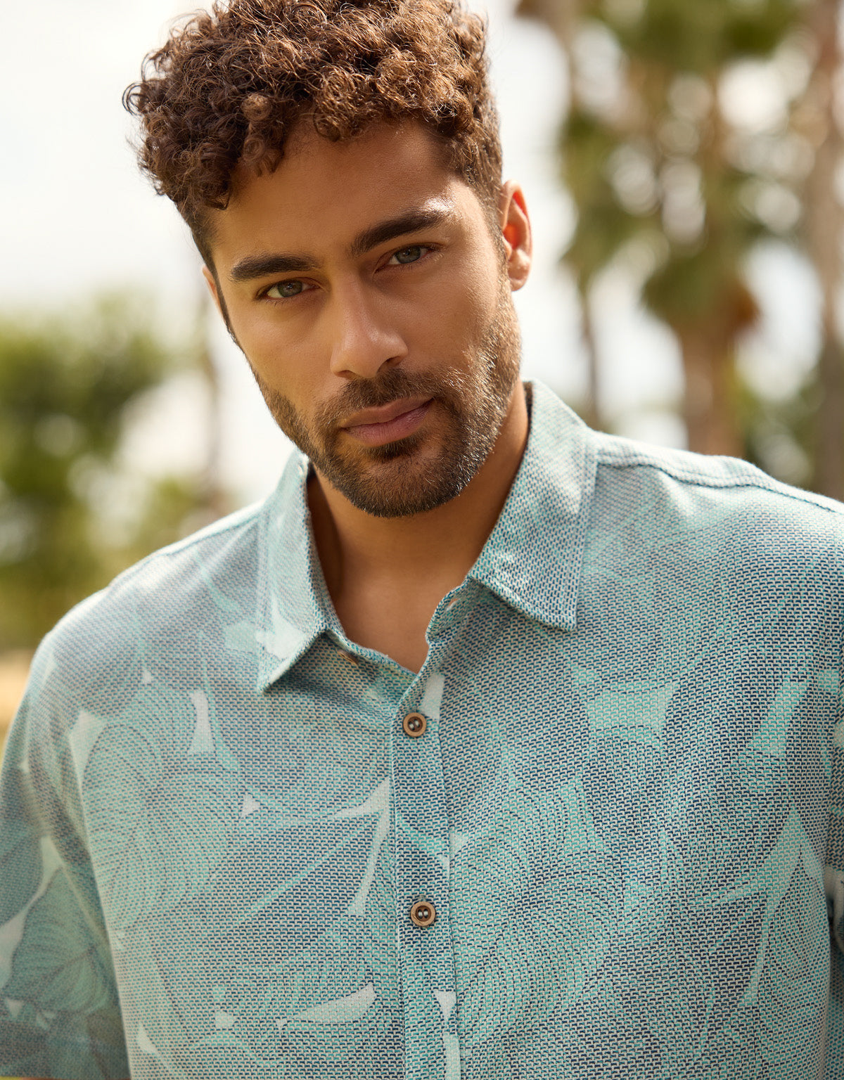 Camisa Manga Corta Verde - Folded 2