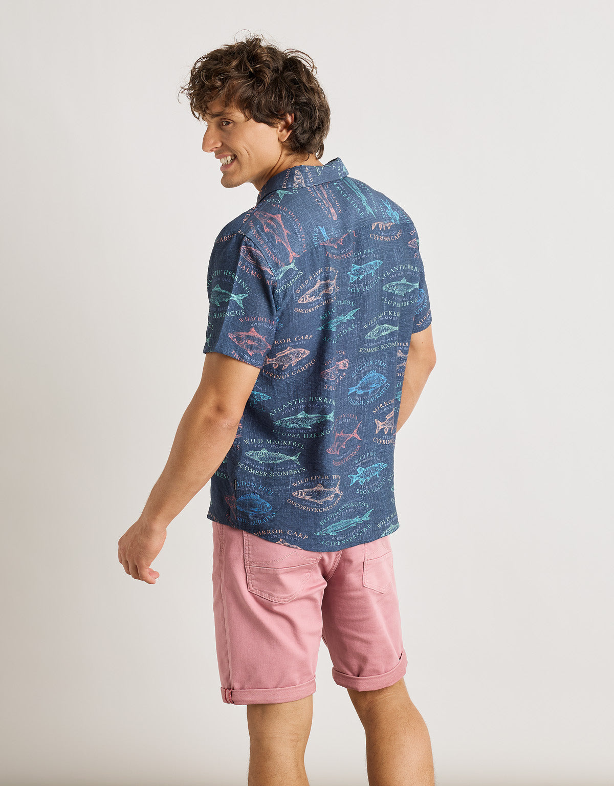 Navy Blue Shirt - Fishtail