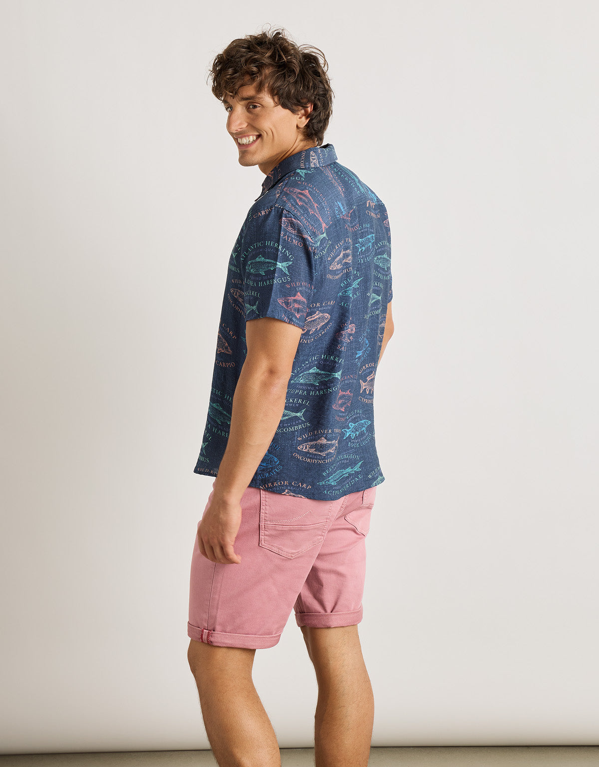 Navy Blue Shirt - Fishtail