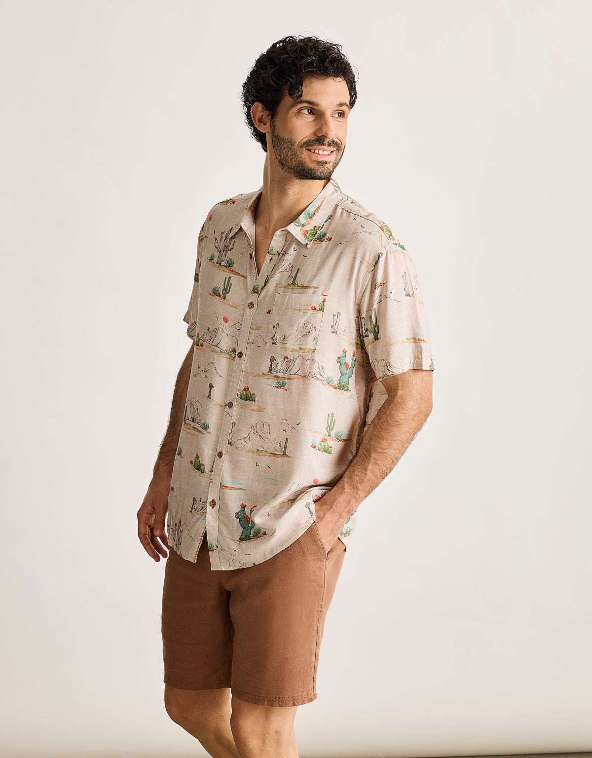 Camisa Manga Corta Off White - Tennessee