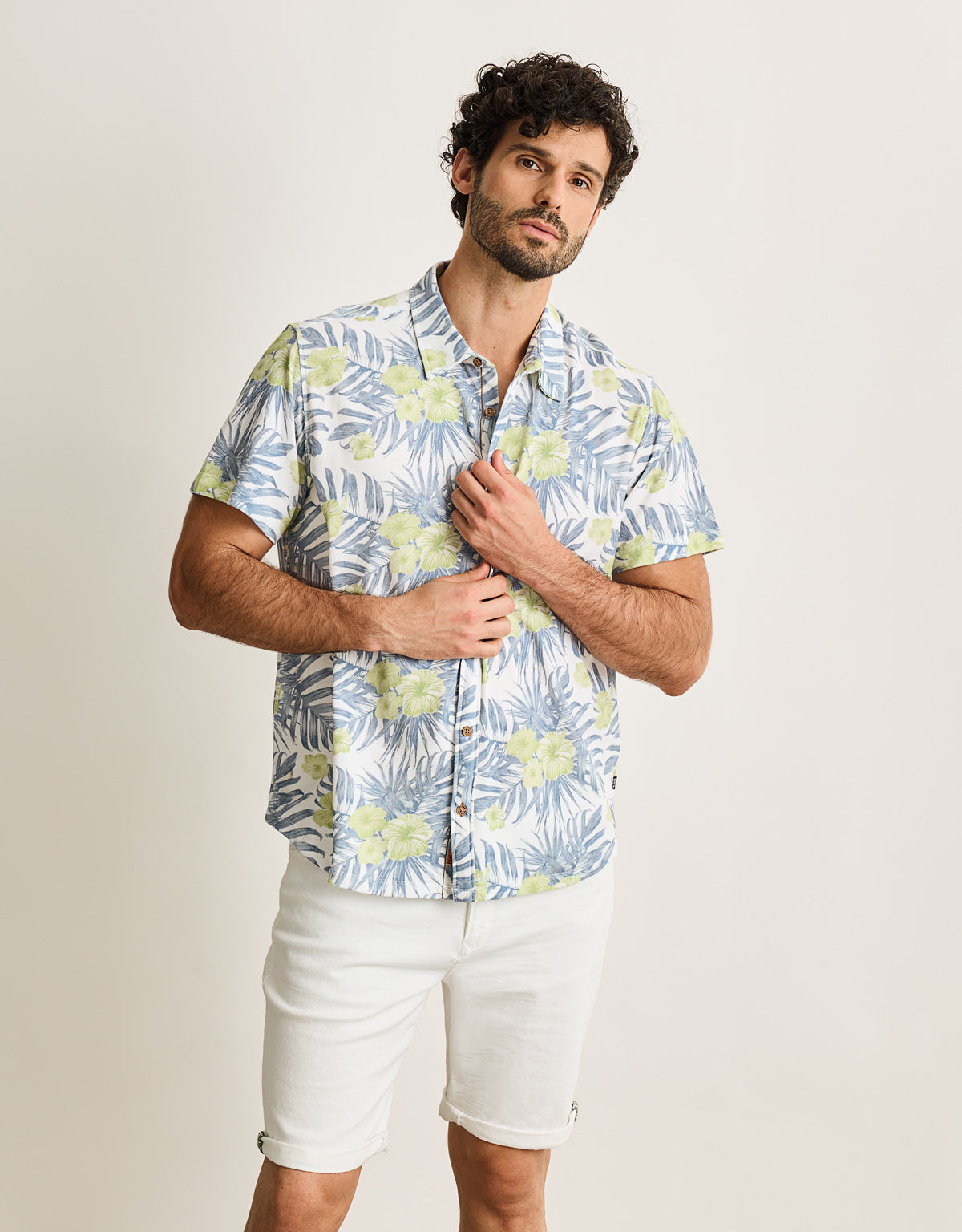 Camisa Manga Corta Blanco - Thorned